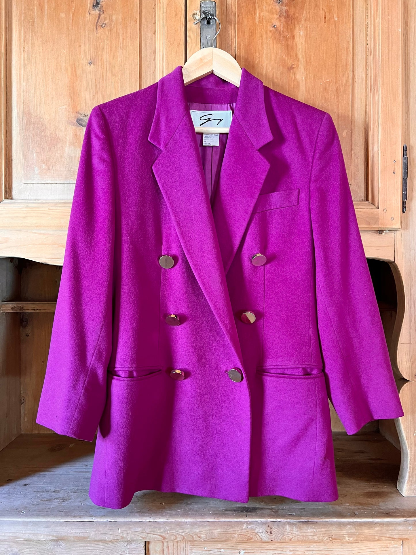 Genny Wool & Cashmere Blazer