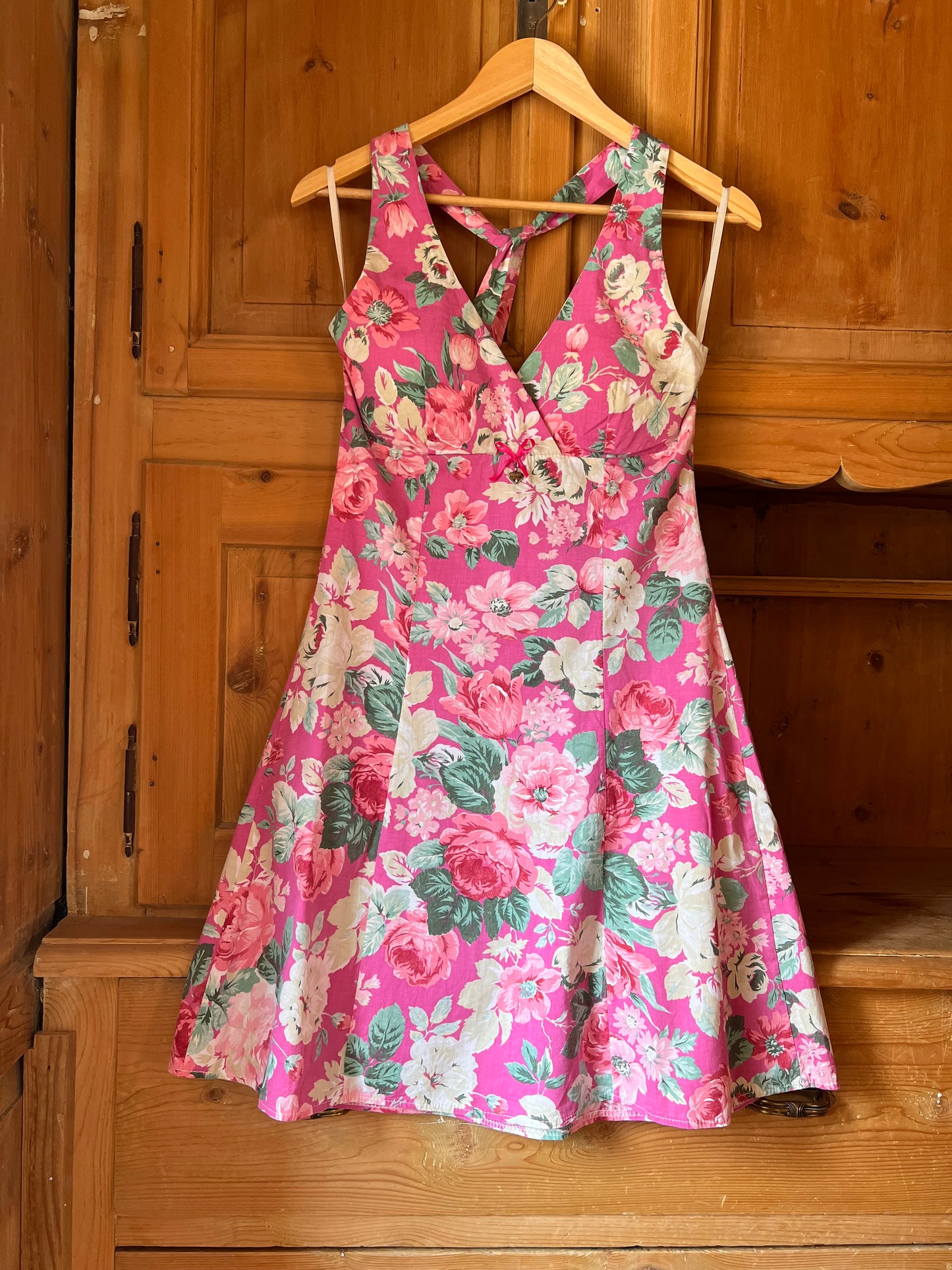 Vtg Halter Dress