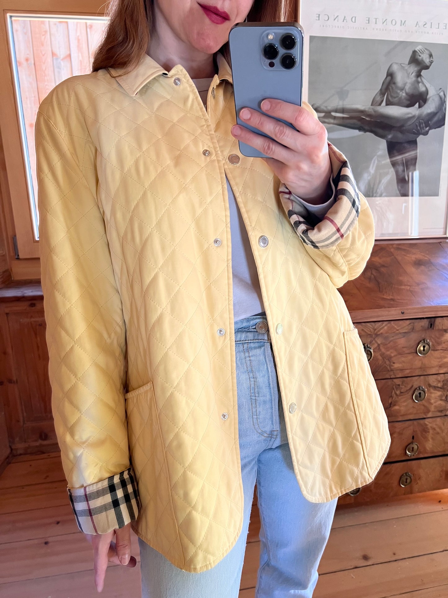 Burberry Light Yellow Jacket