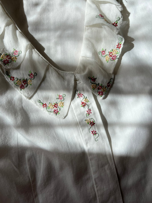 Embroidered Cotton Shirt