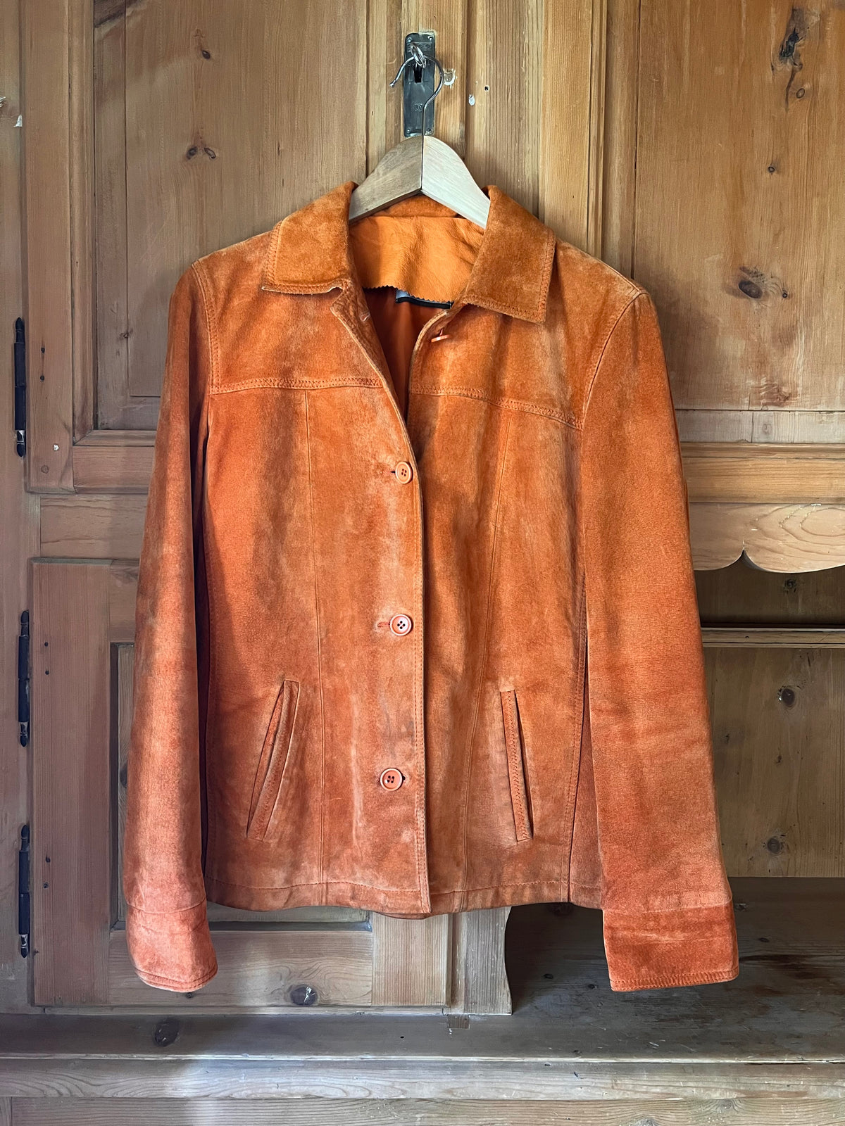 Vintage Suede Leather Jacket
