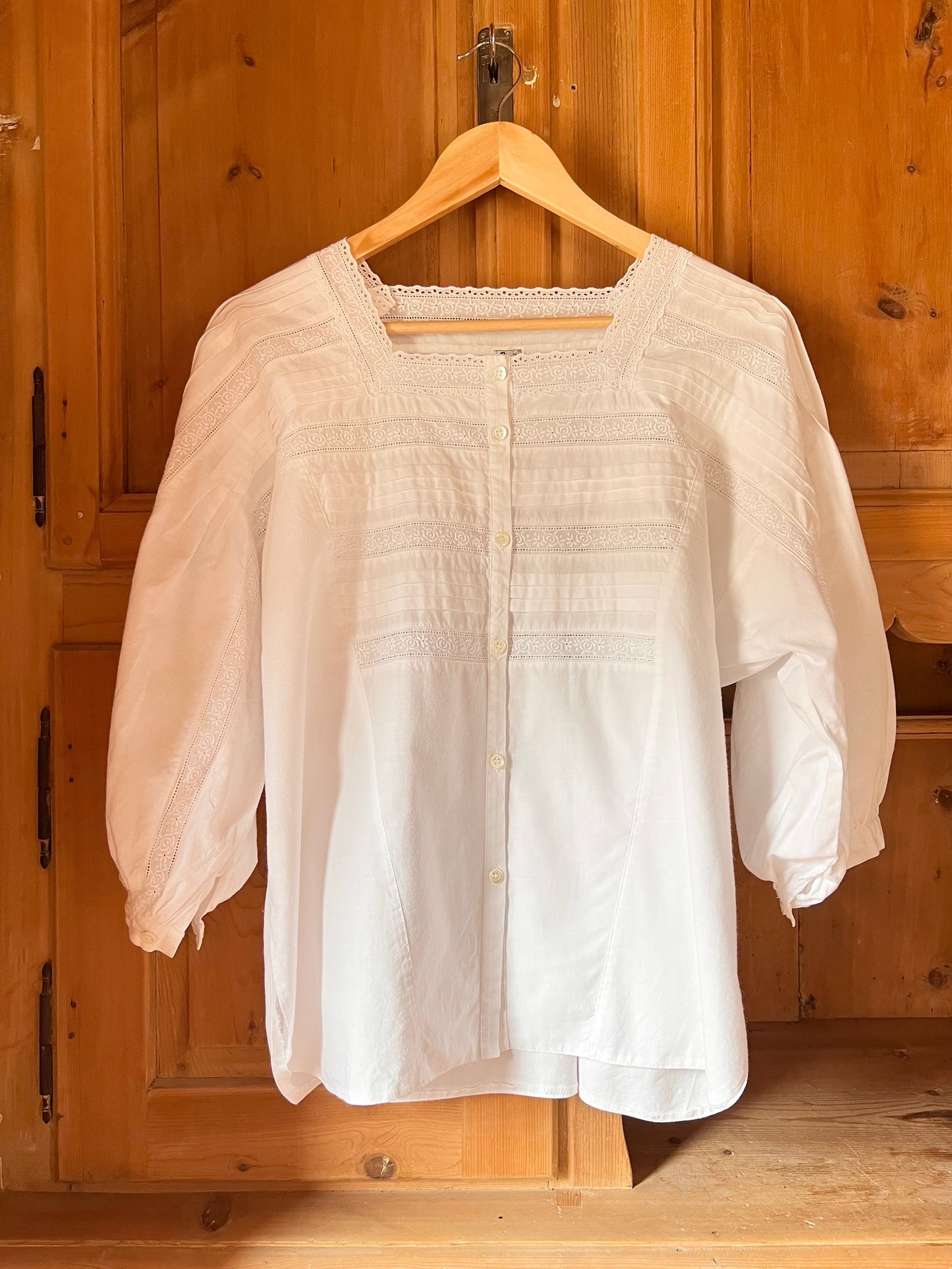 Lace Cotton Shirt