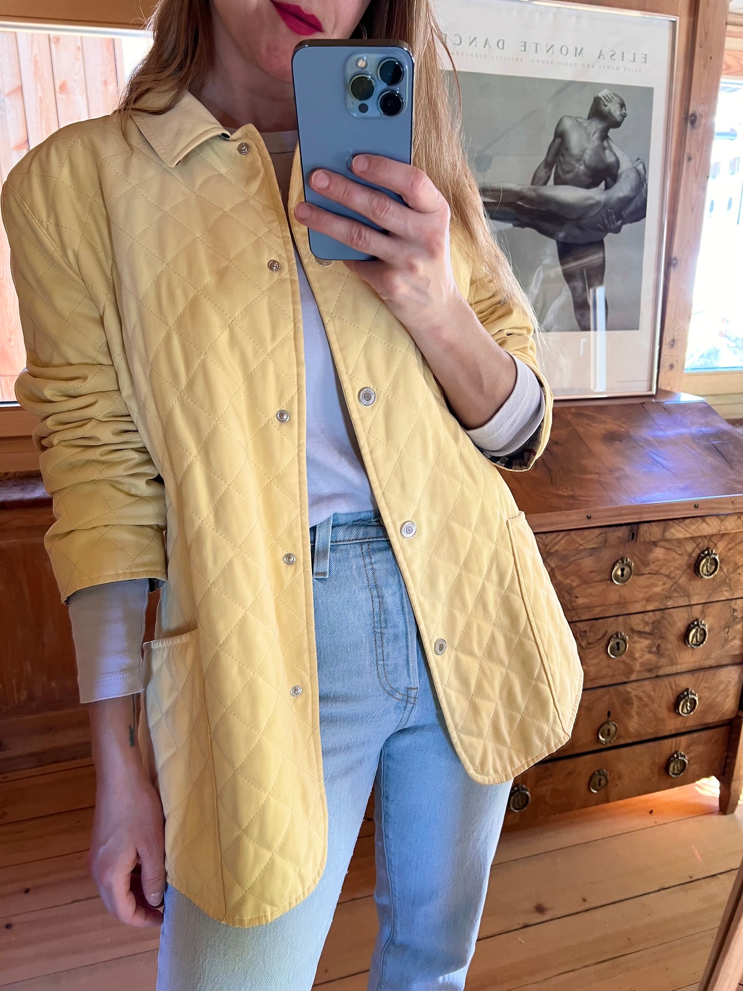 Burberry Light Yellow Jacket