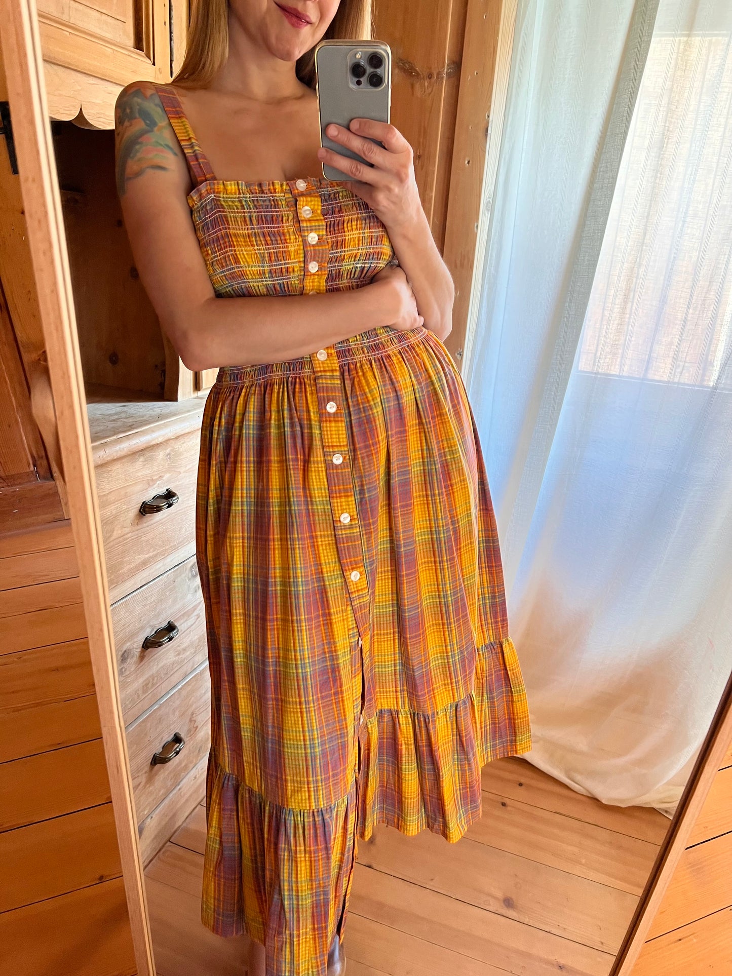 Plaid Dress
