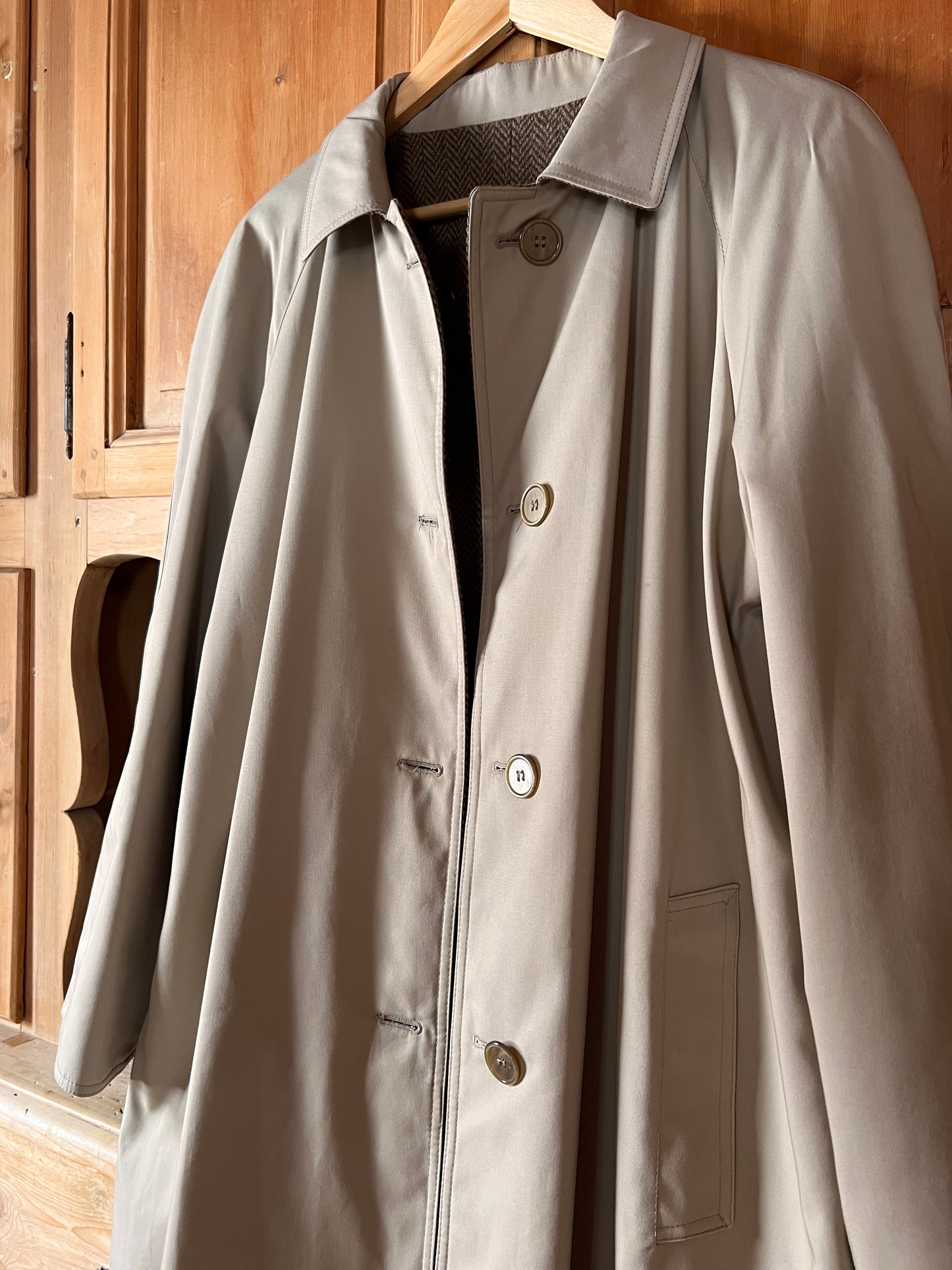 Reversible Trench Coat