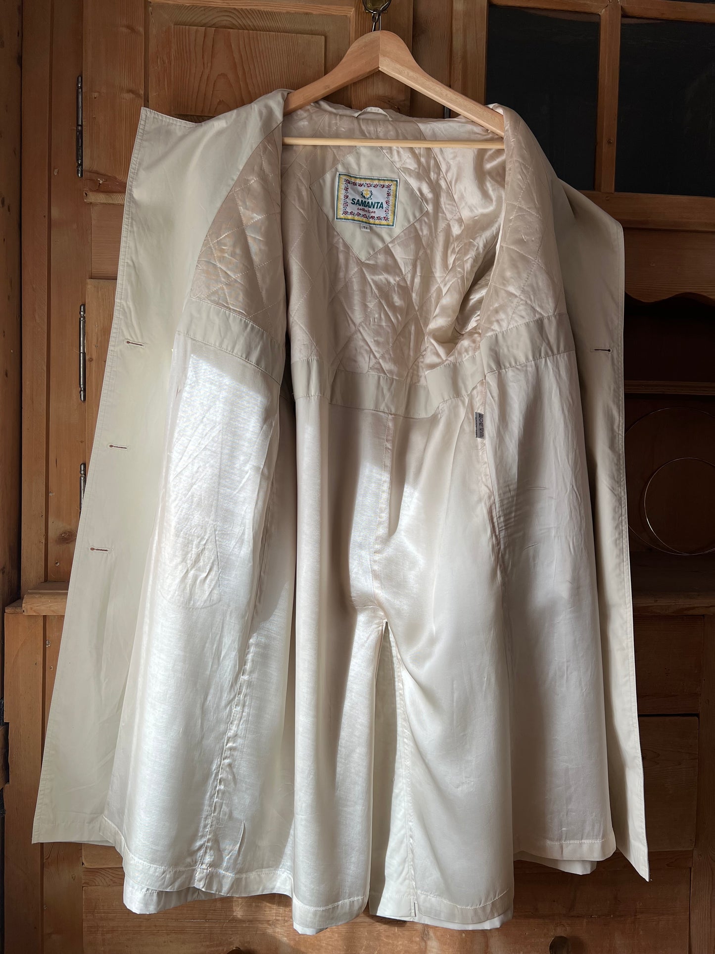 Vtg Trench Coat