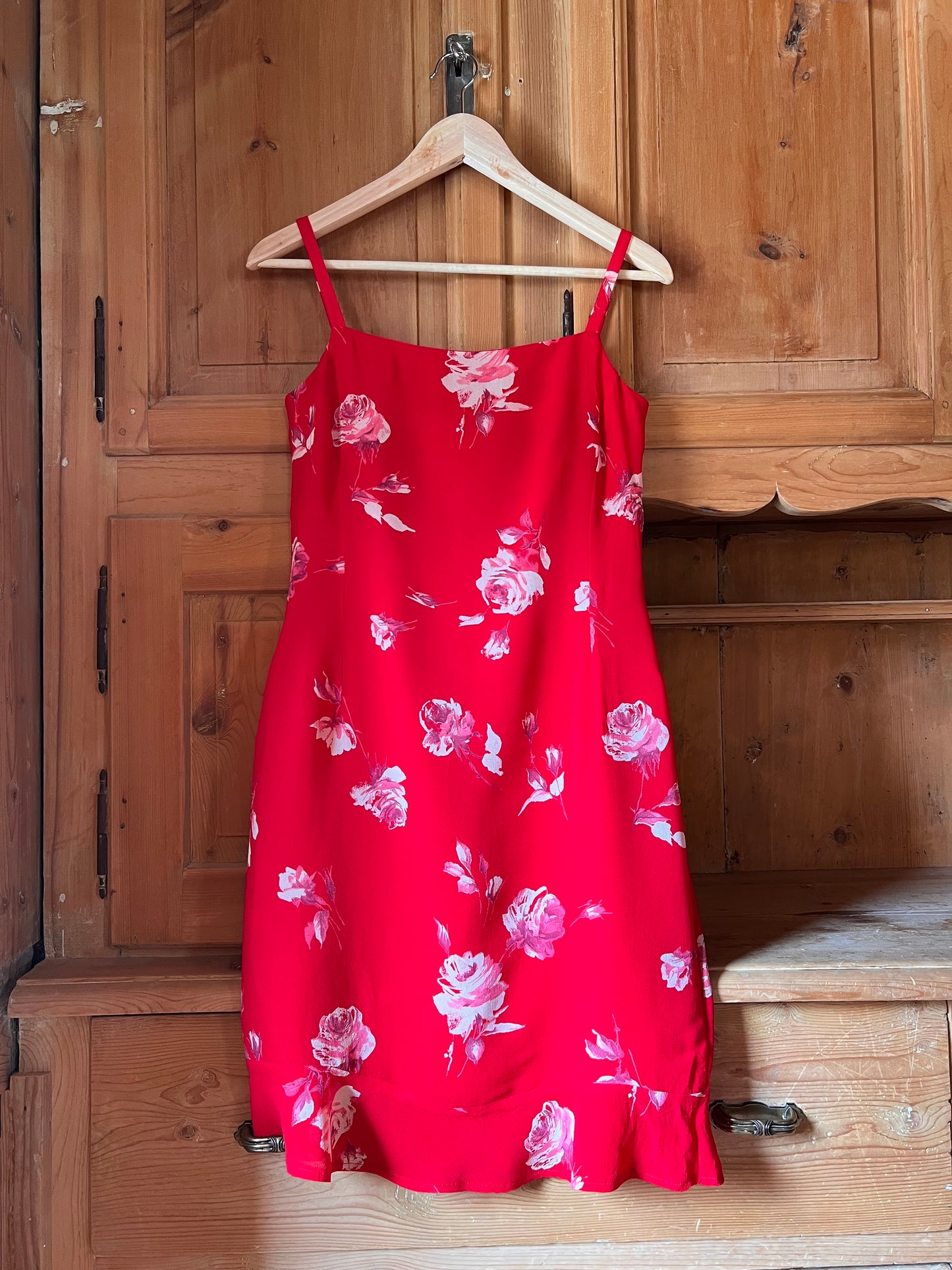 Midi Red Dress