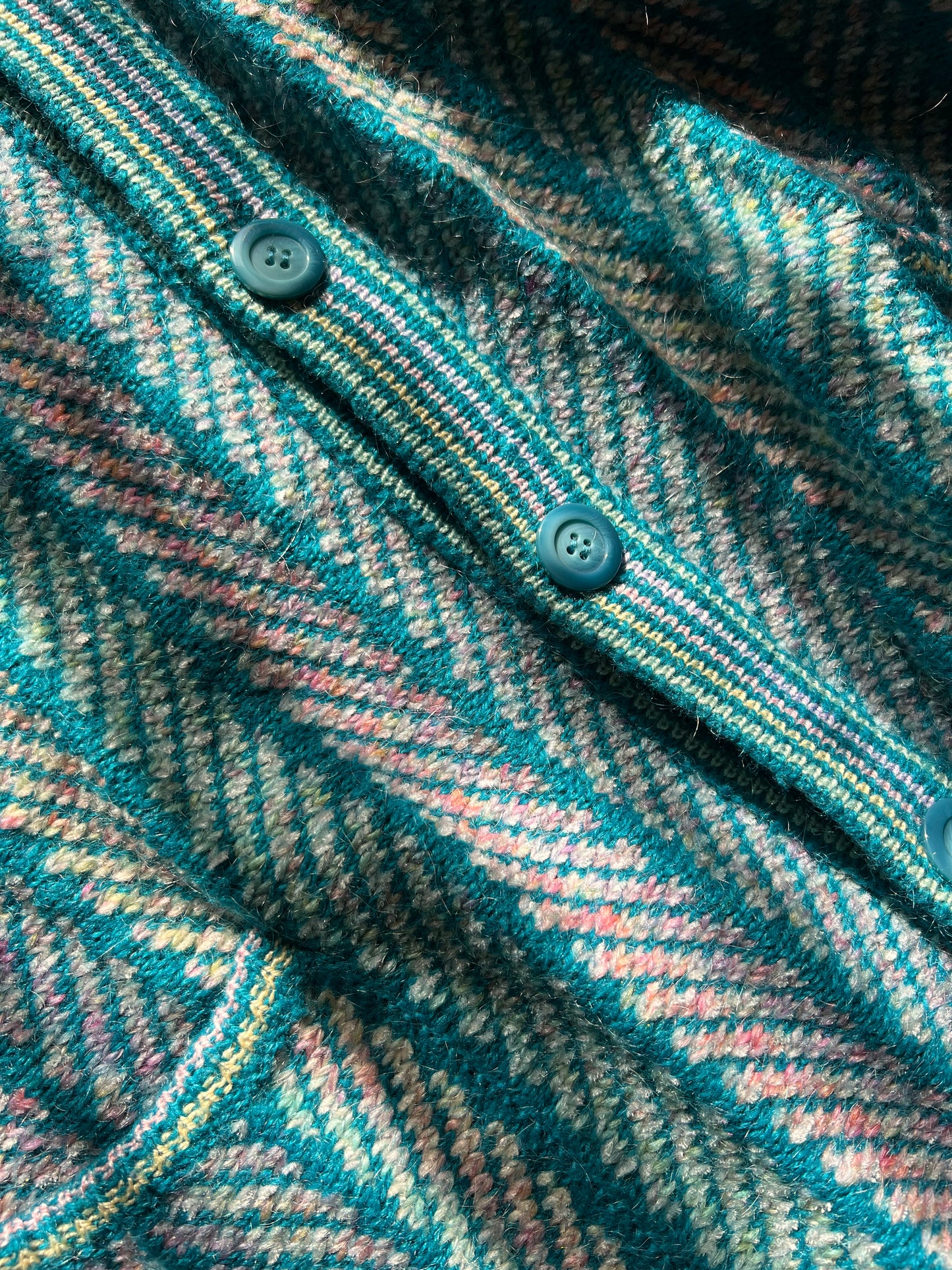 Reversible Wool Cardigan