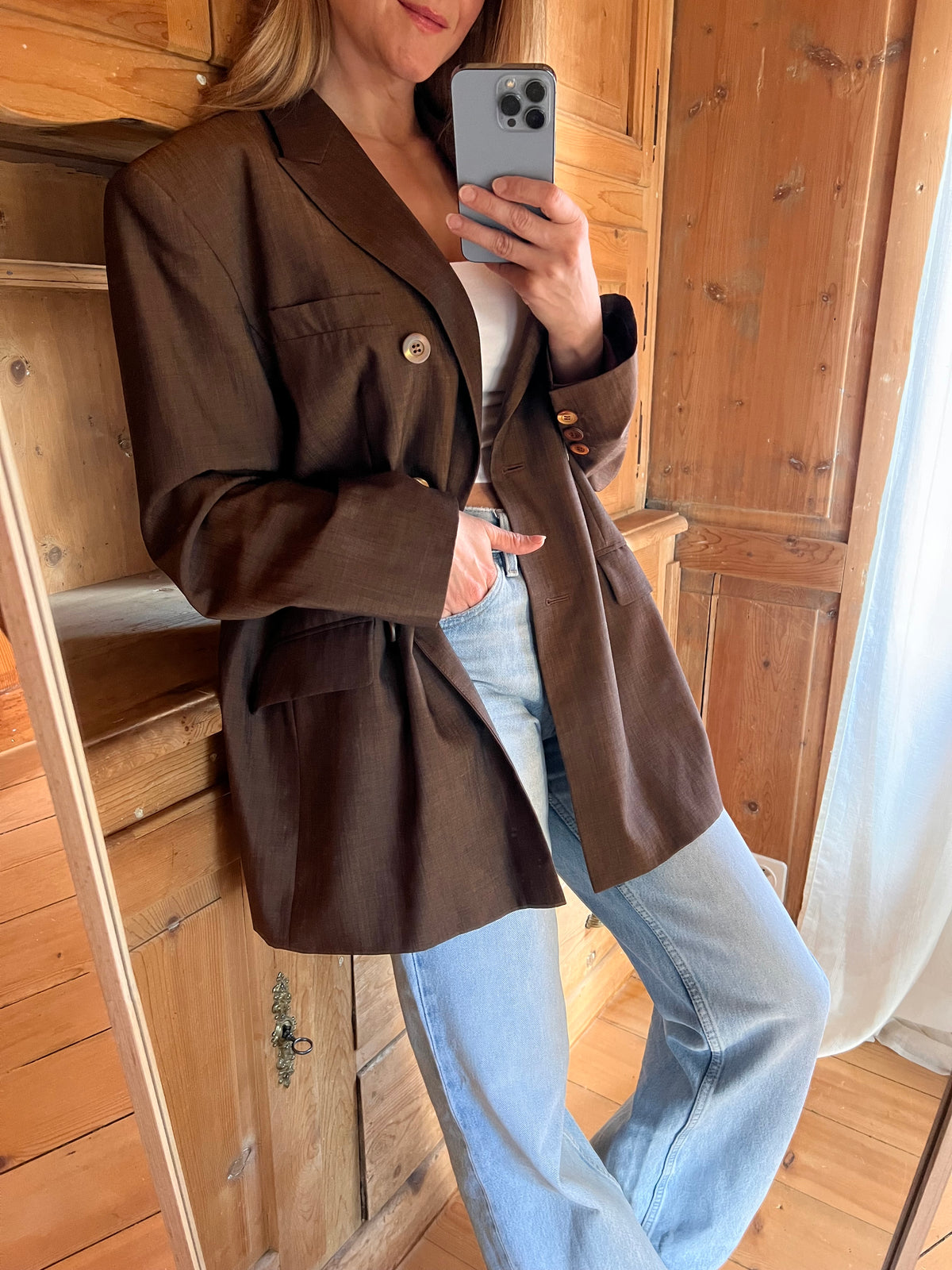 Laurel Wool & Mohair Blazer