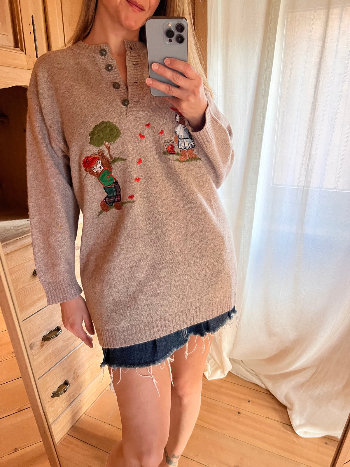Whimsical Wool & Cashmere Jumper