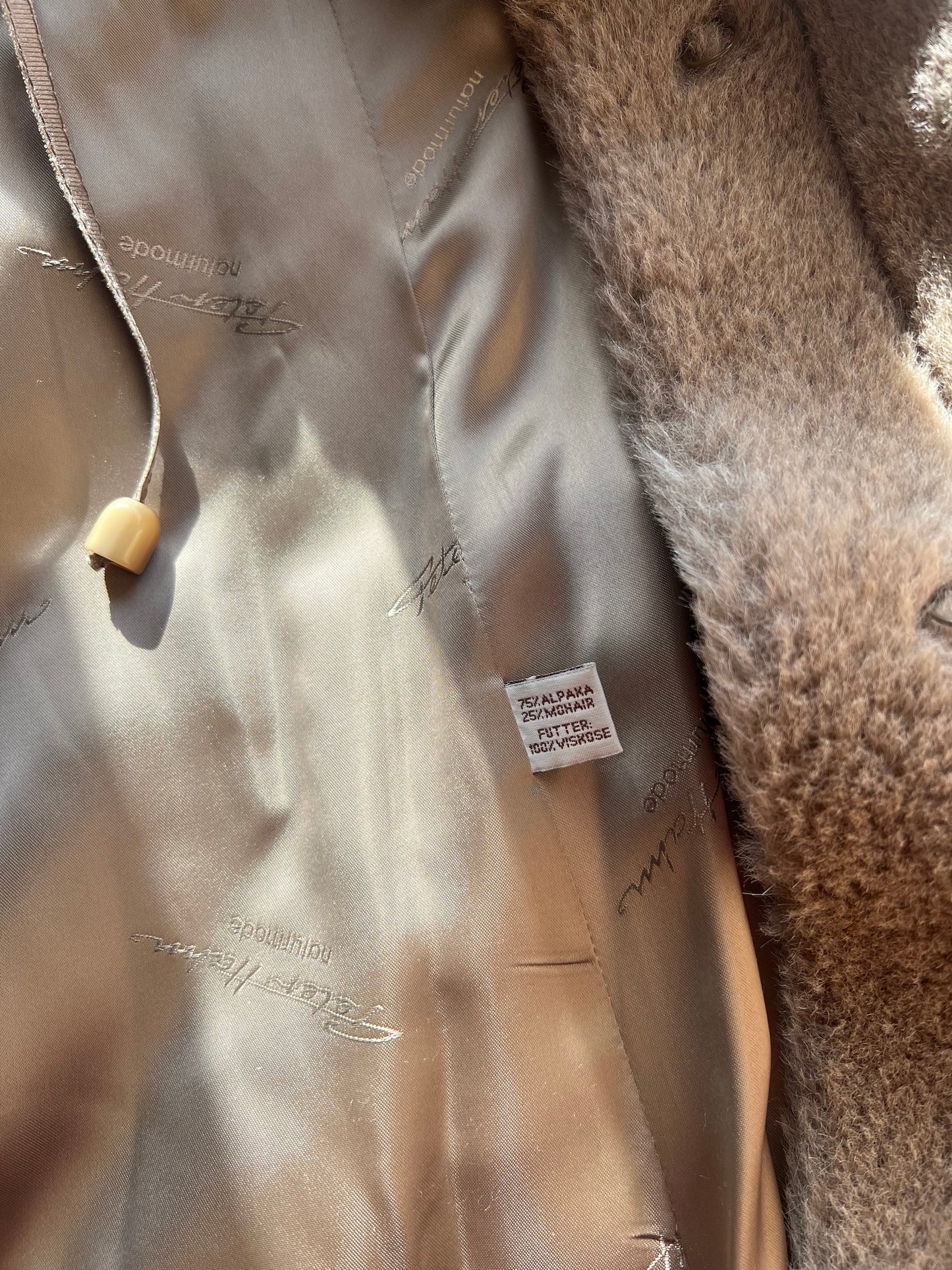 Peter Hahn Alpaca Coat
