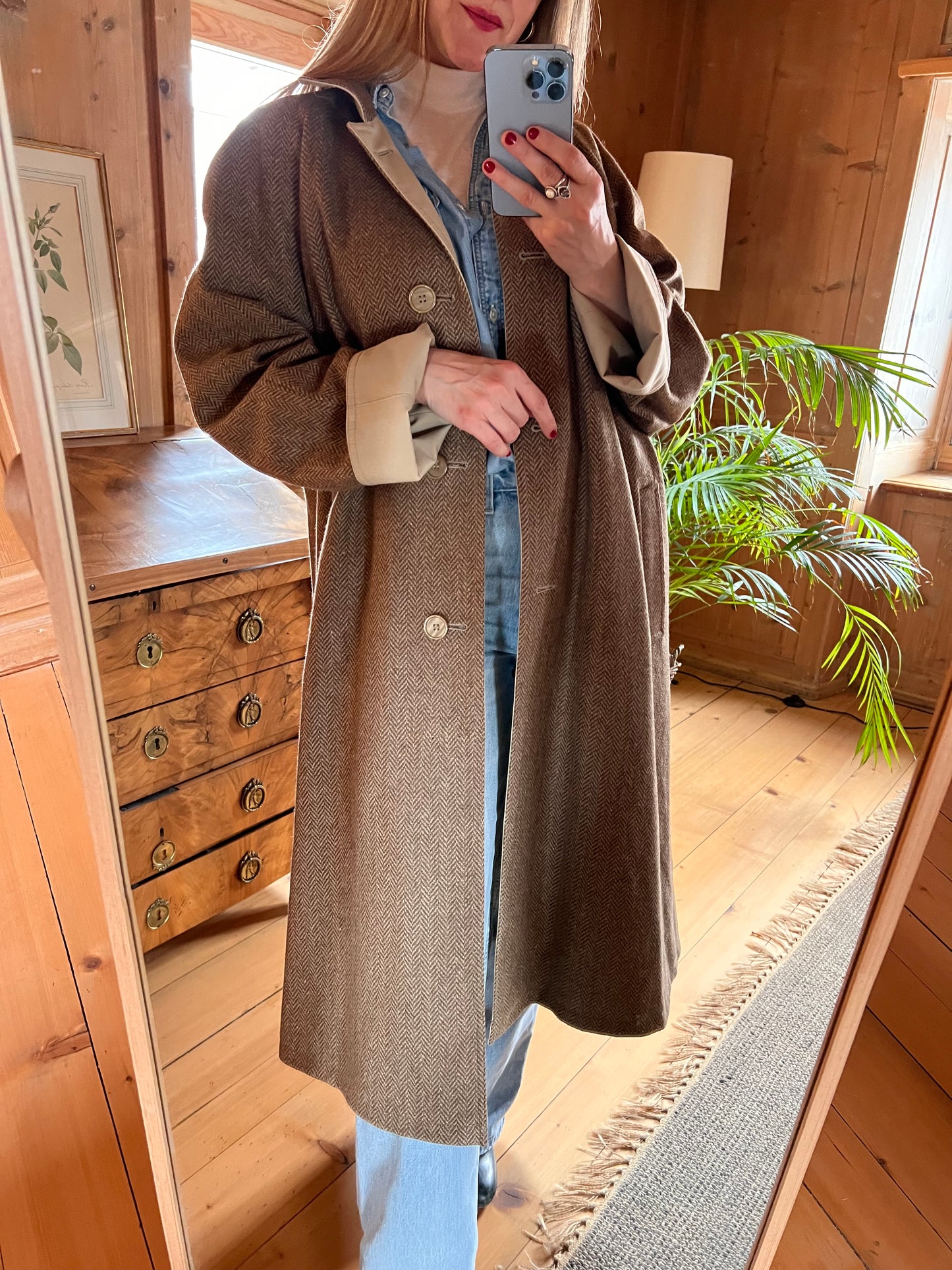 Reversible Trench Coat