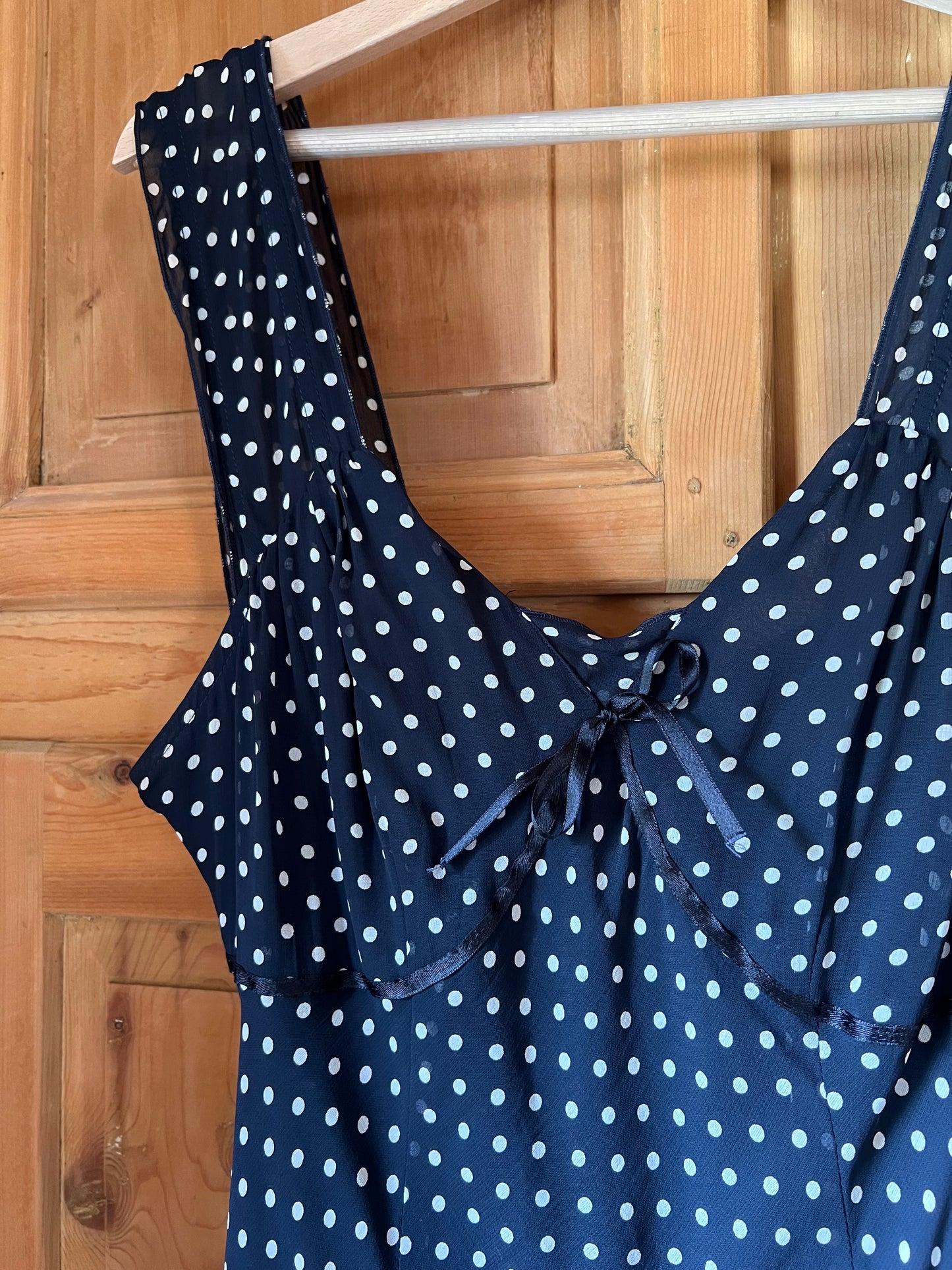 Polka Dot Midi Dress