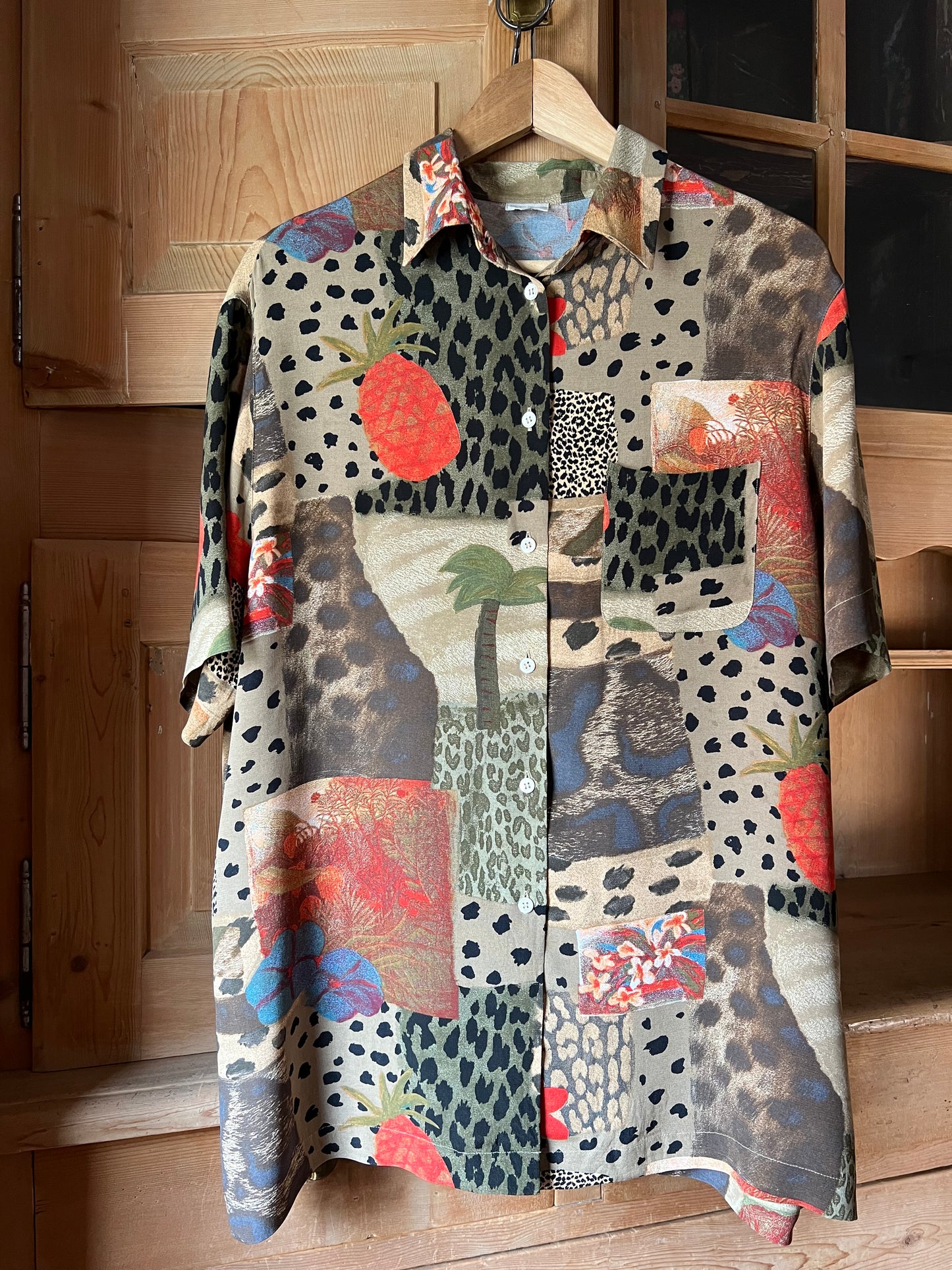 Vtg Viscose Shirt