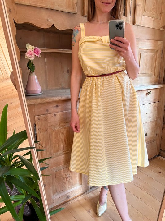 Yellow Vintage Dress