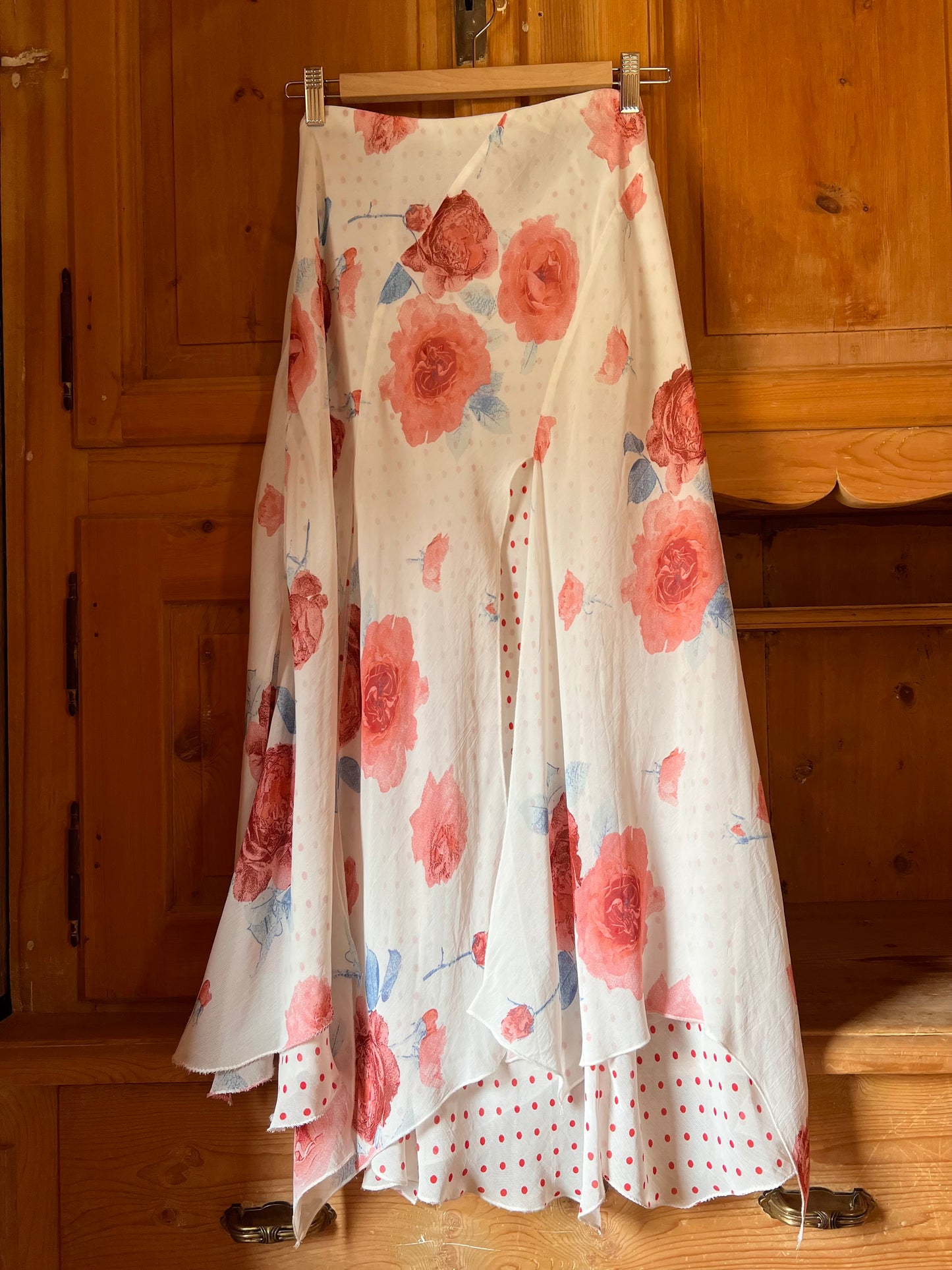 Asymmetrical Midi Skirt