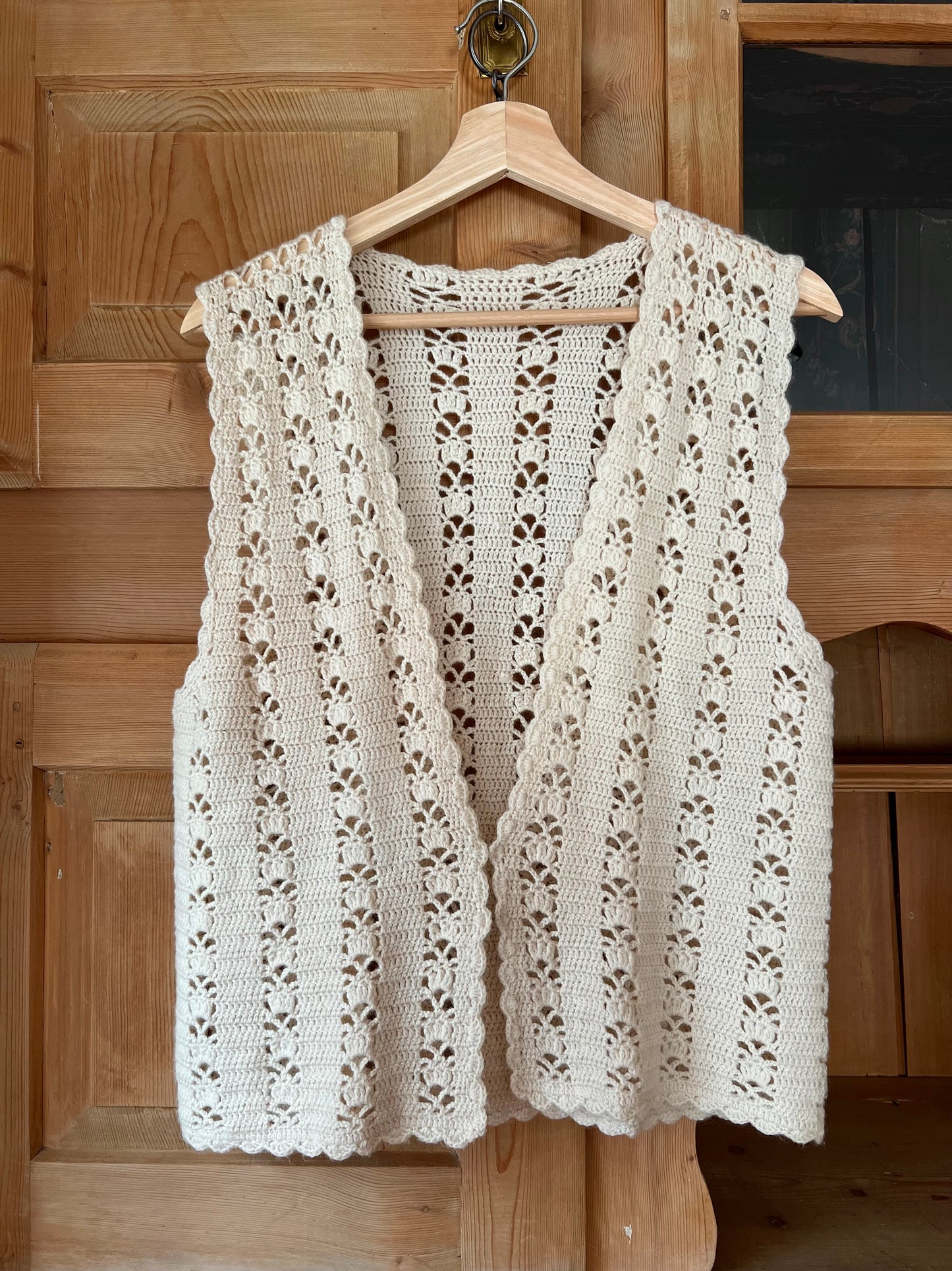 Vtg Knit Vest