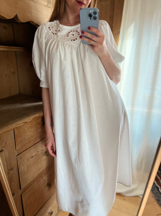 Vtg Cotton Dress