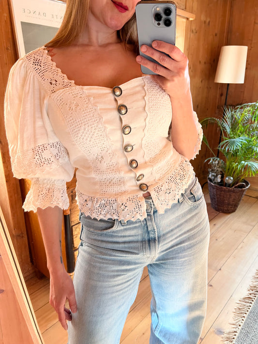 Hammerschmid Corset Style Top