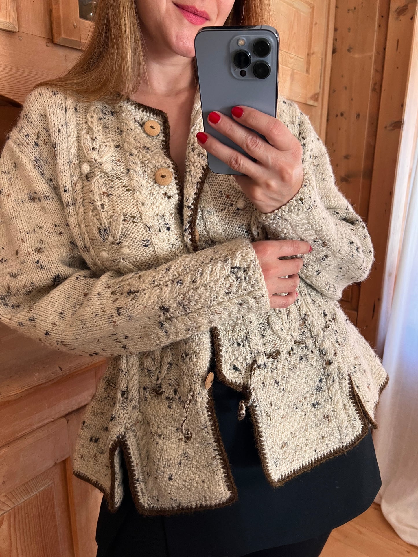 Vtg Austrian Cardigan