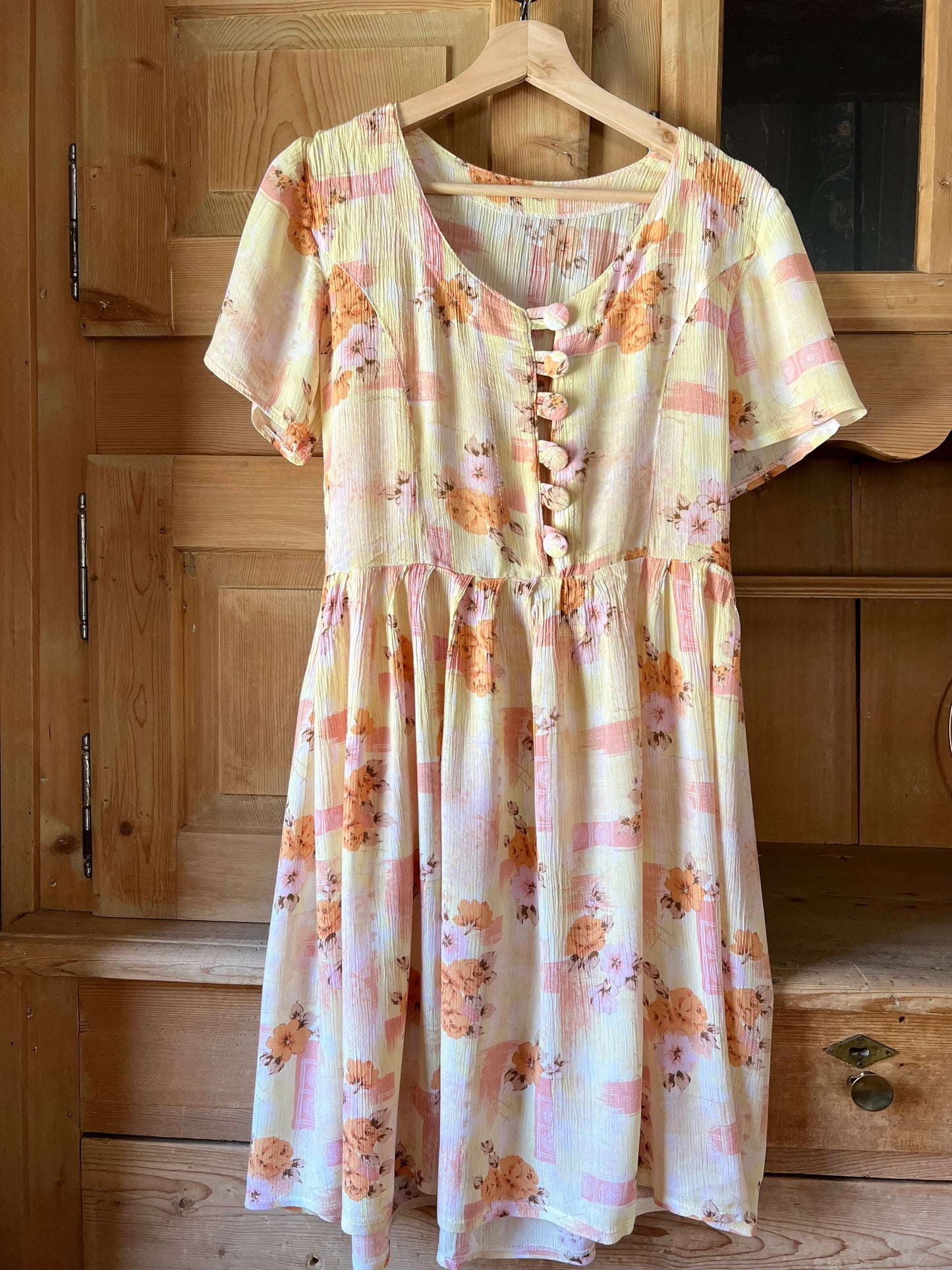 Light Yellow Vtg Dress