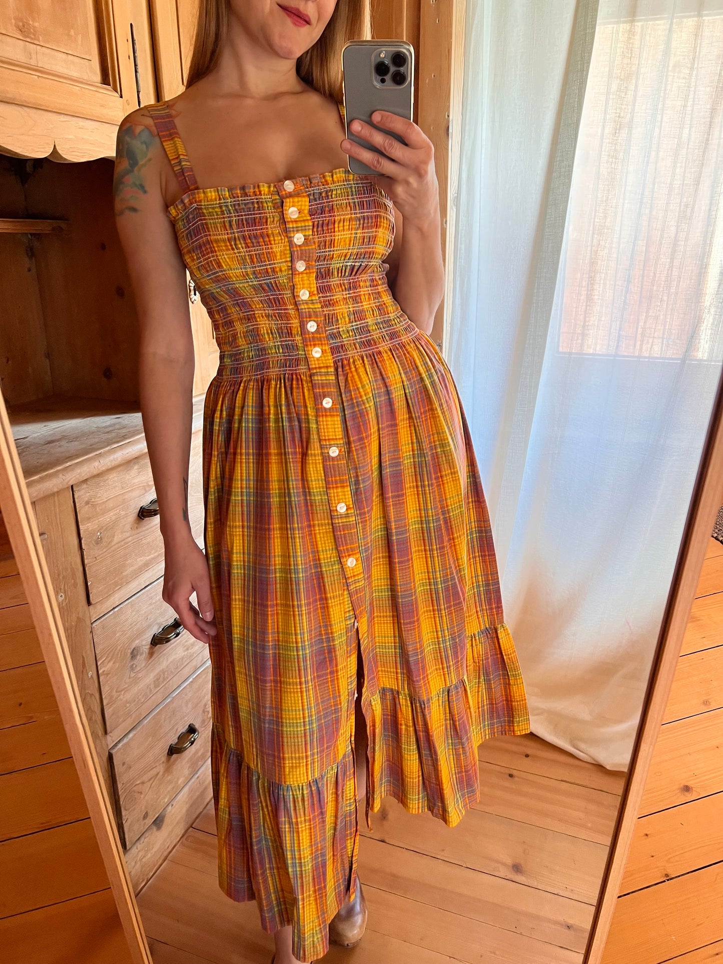 Plaid Dress