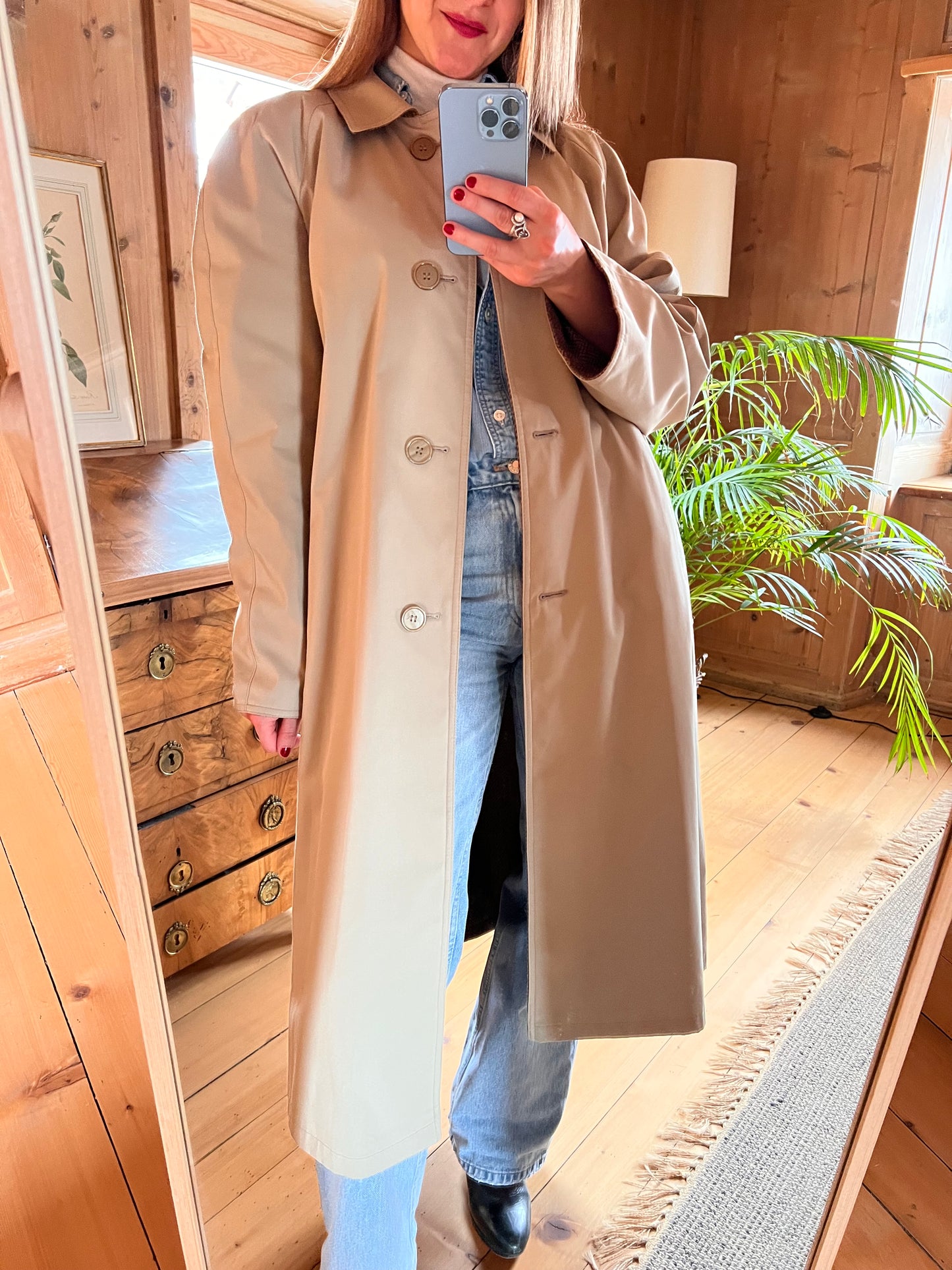 Reversible Trench Coat