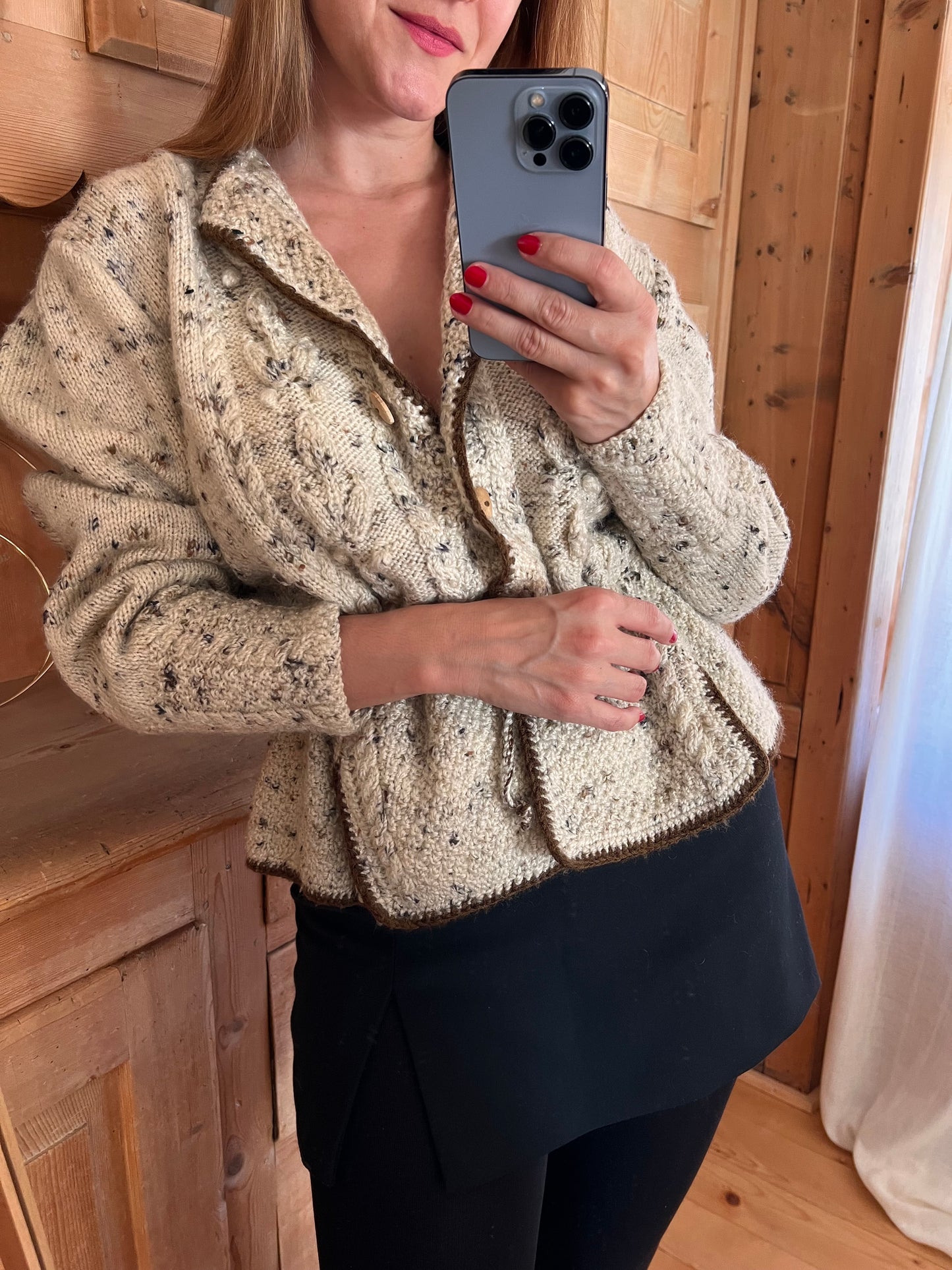 Vtg Austrian Cardigan