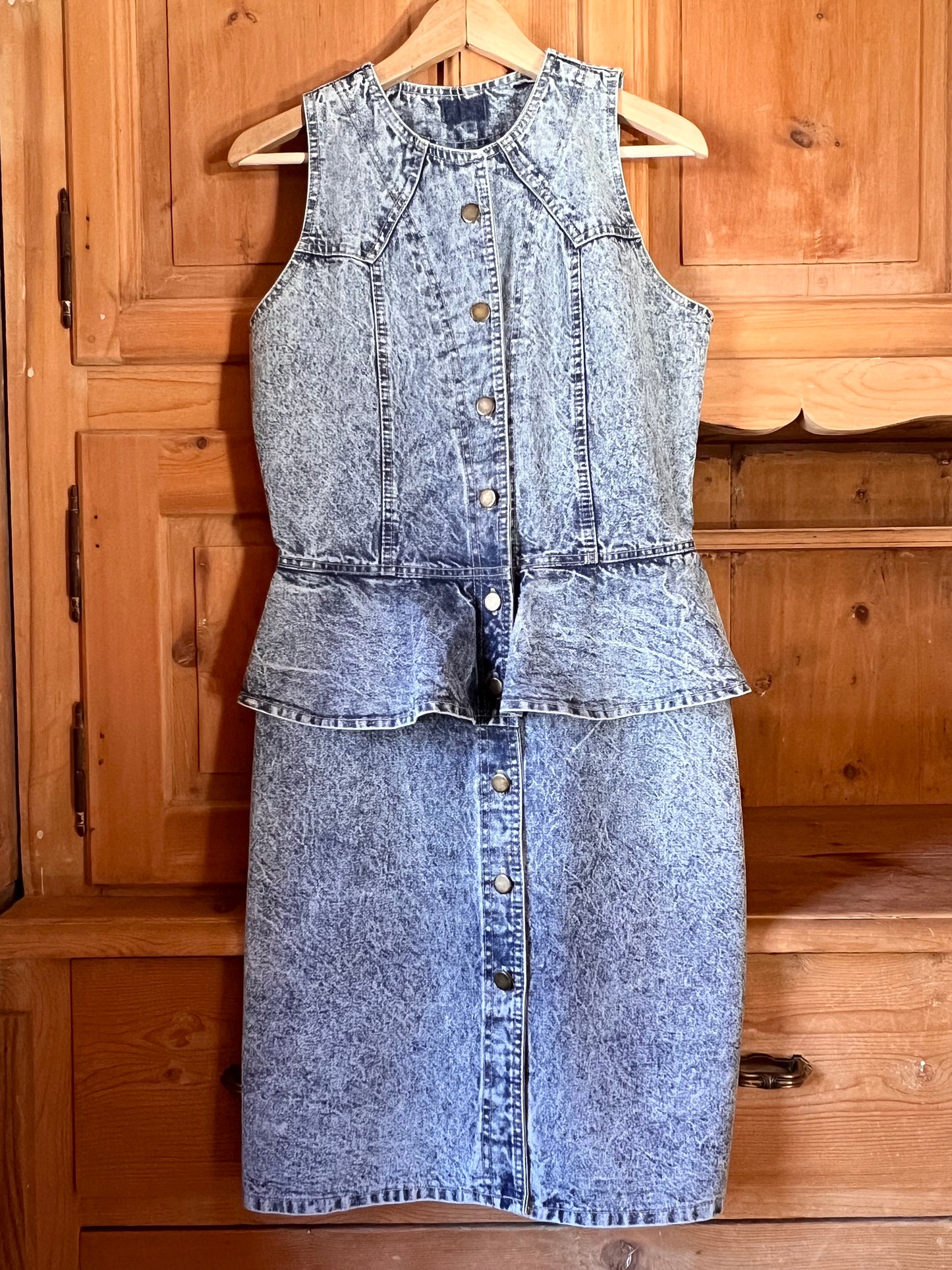 80s Denim Dress