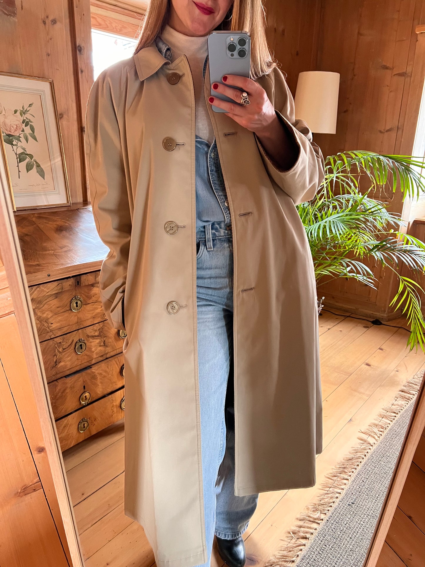 Reversible Trench Coat