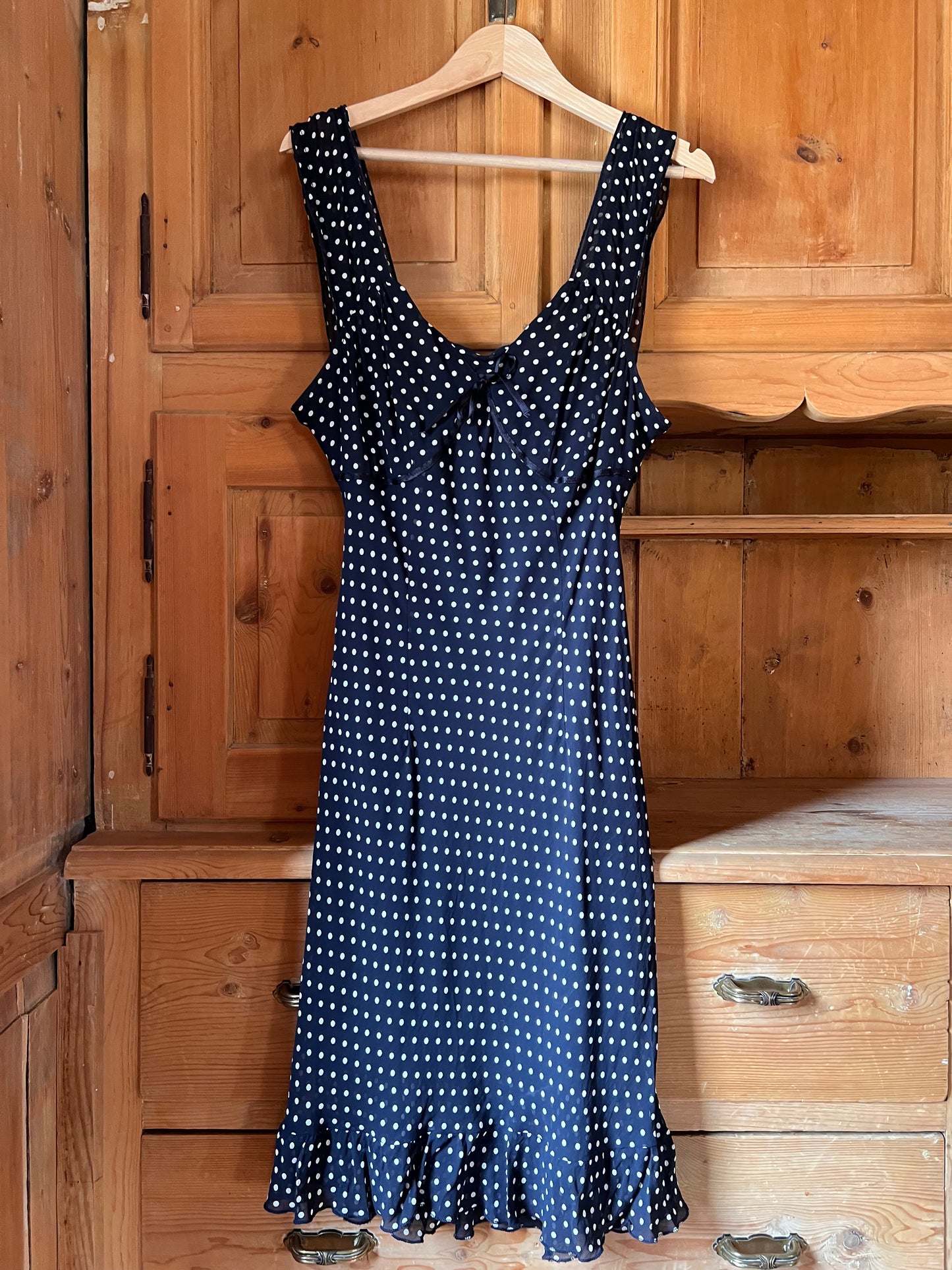 Polka Dot Midi Dress