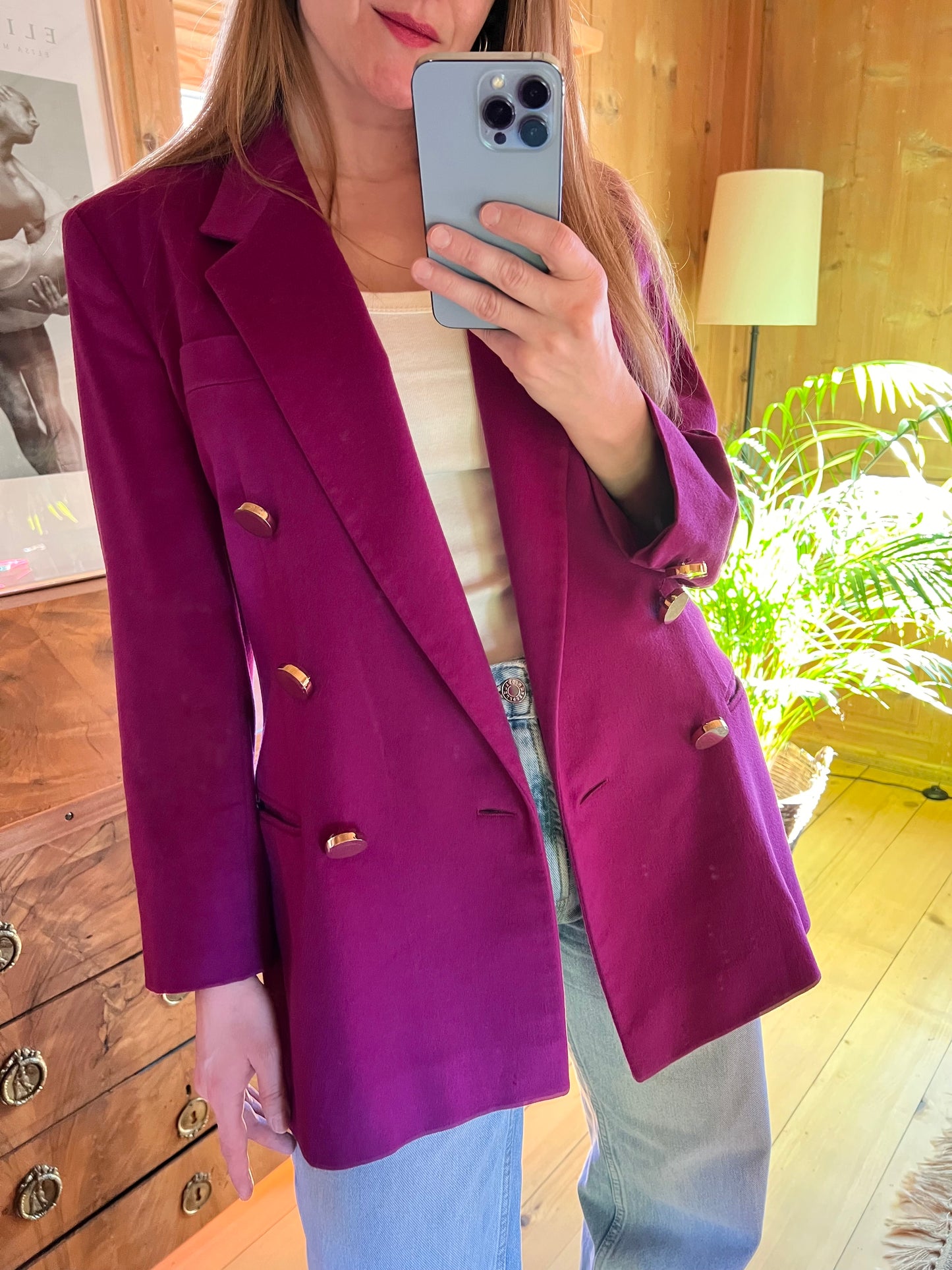Genny Wool & Cashmere Blazer