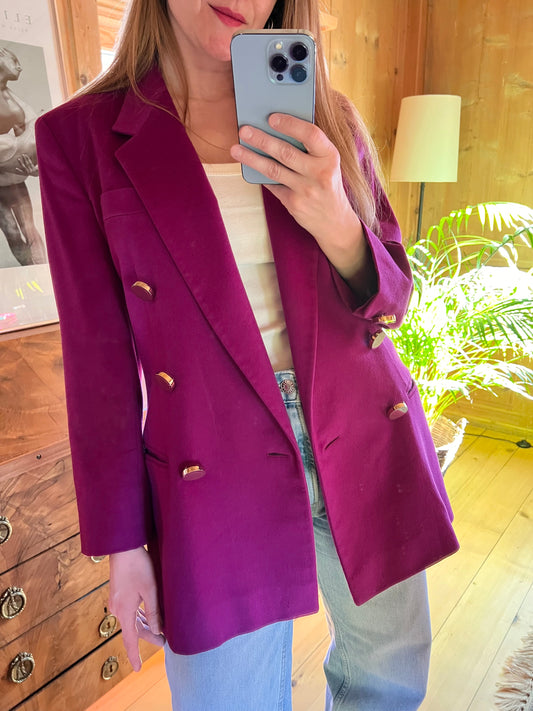 Genny Wool & Cashmere Blazer