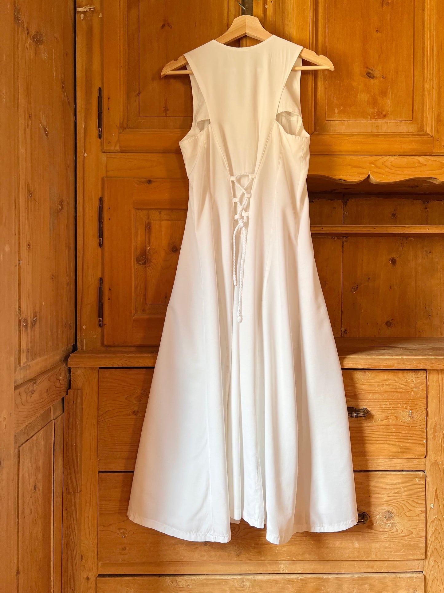White Midi Dress