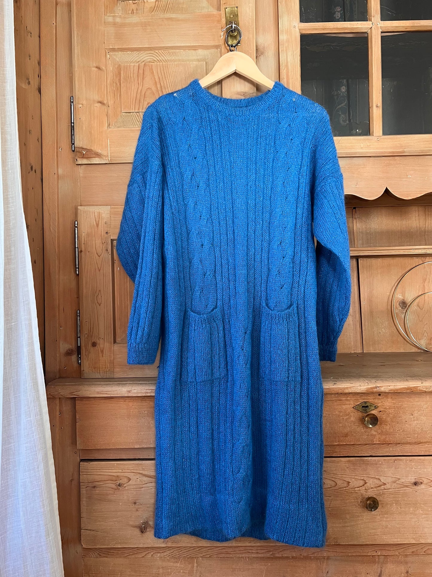 Royal Blue Knit Dress