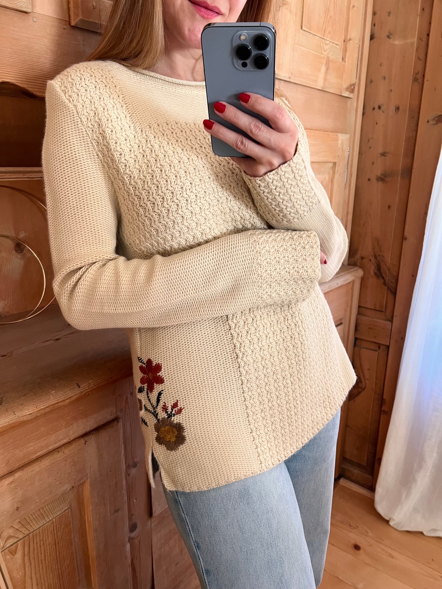 Embroidered Jumper