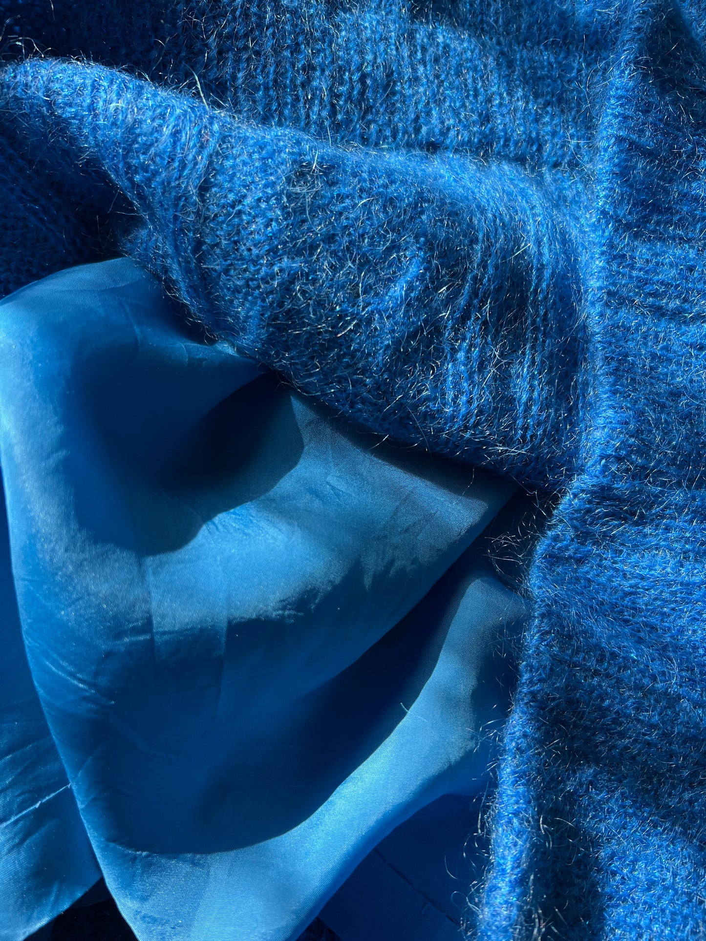 Royal Blue Knit Dress