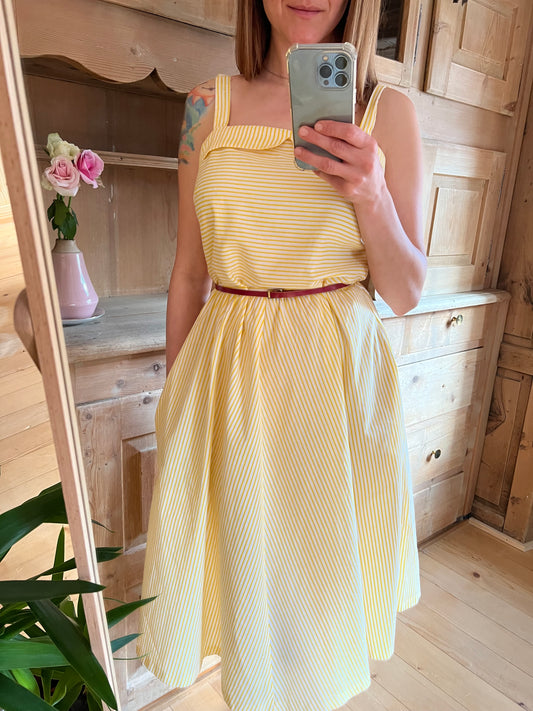 Yellow Vintage Dress