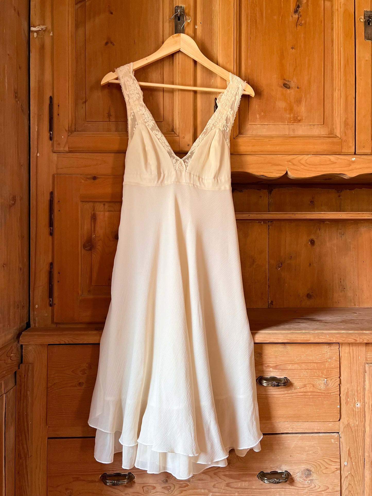 Ivory Silk Dress