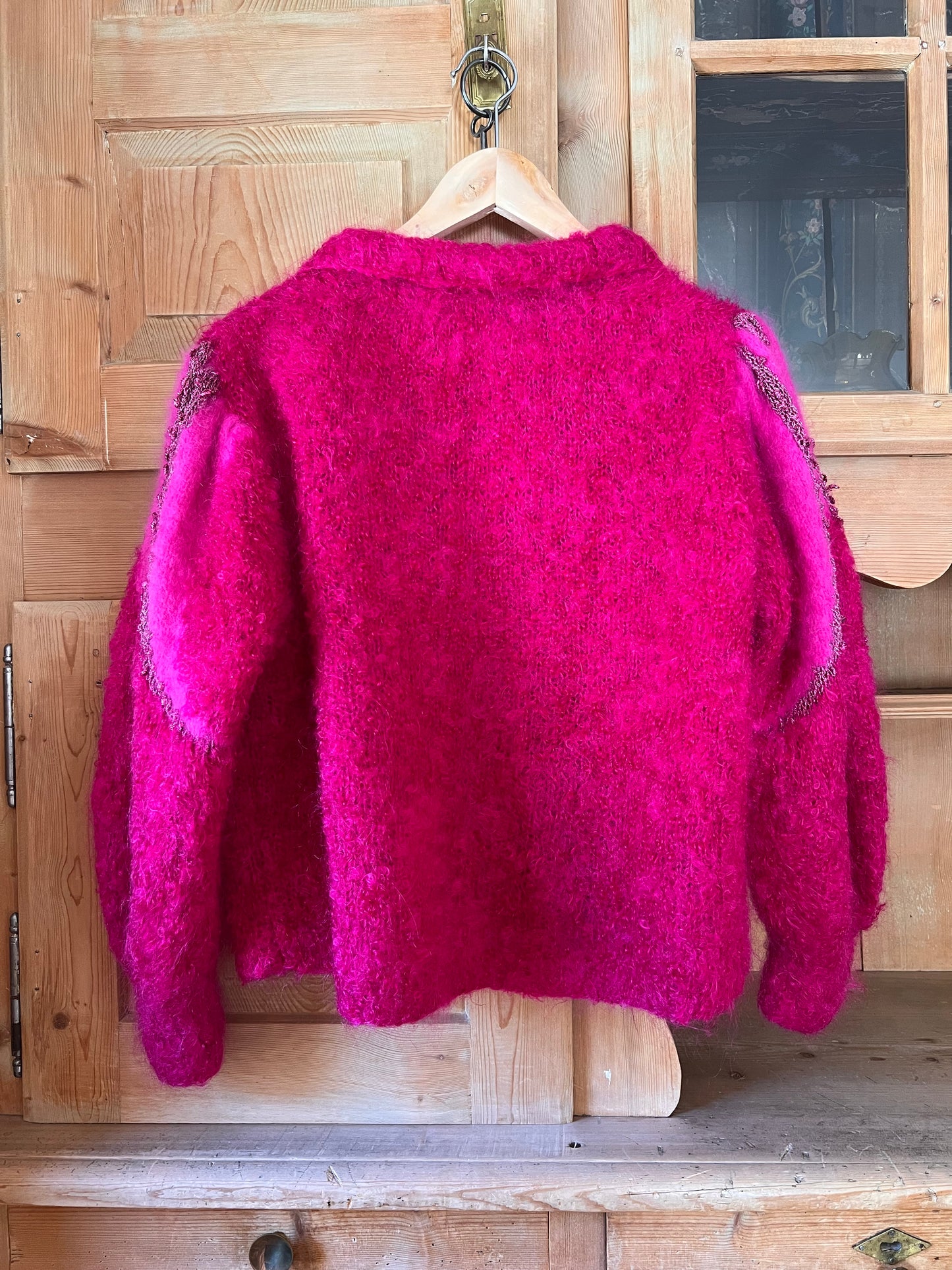 Vtg Pink Cardigan