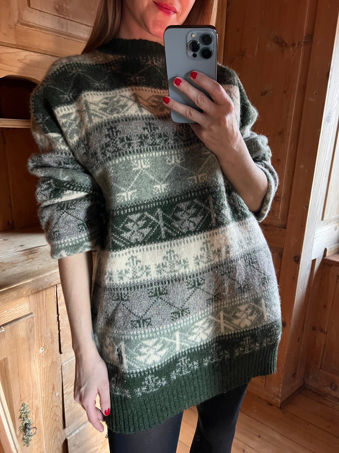 Vtg Pure Wool Jumper