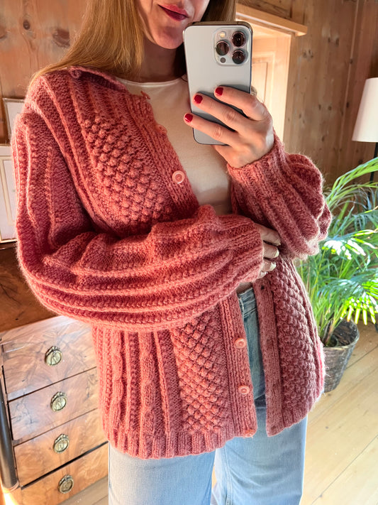 Blush Vintage Cardigan