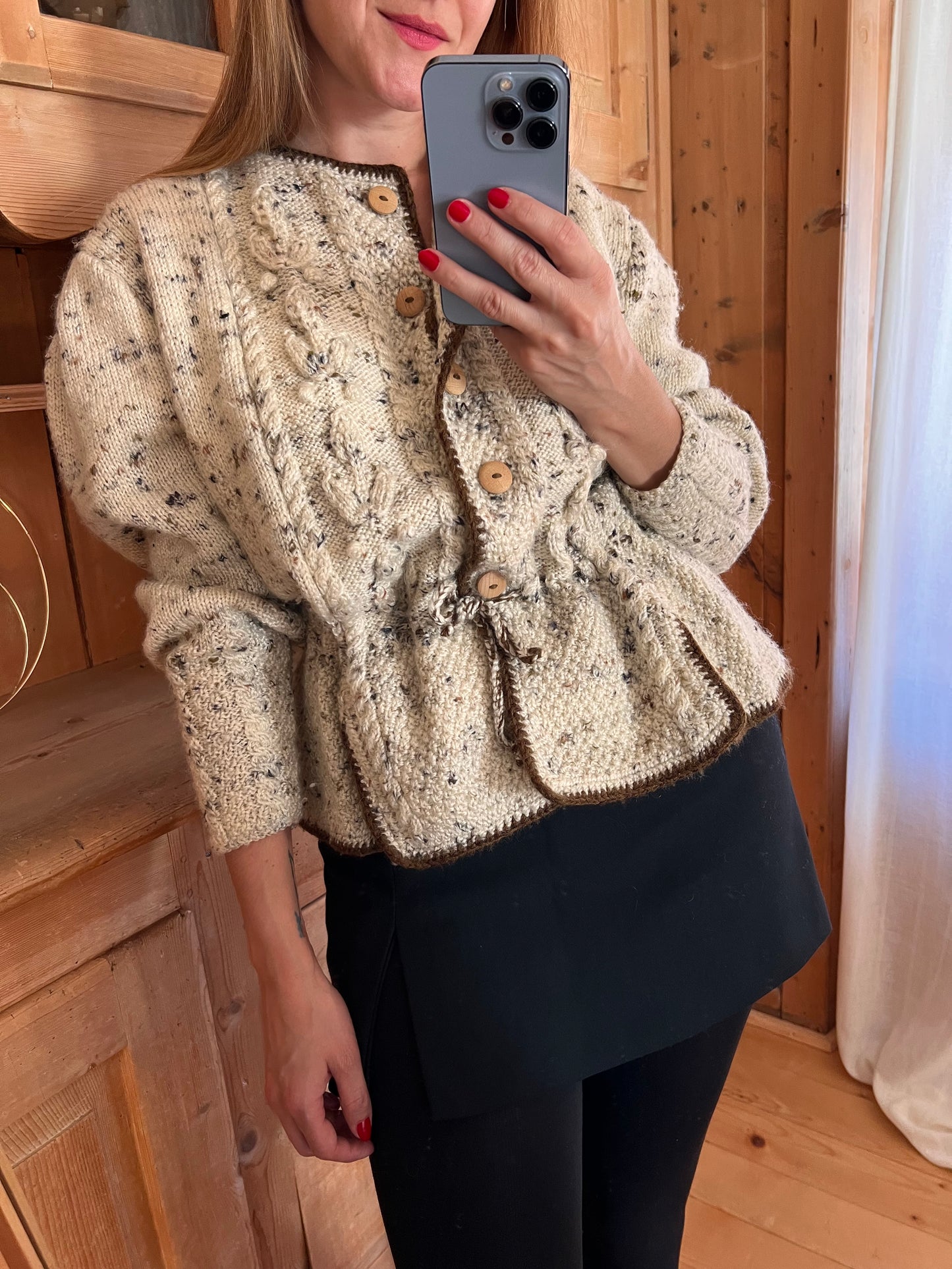 Vtg Austrian Cardigan