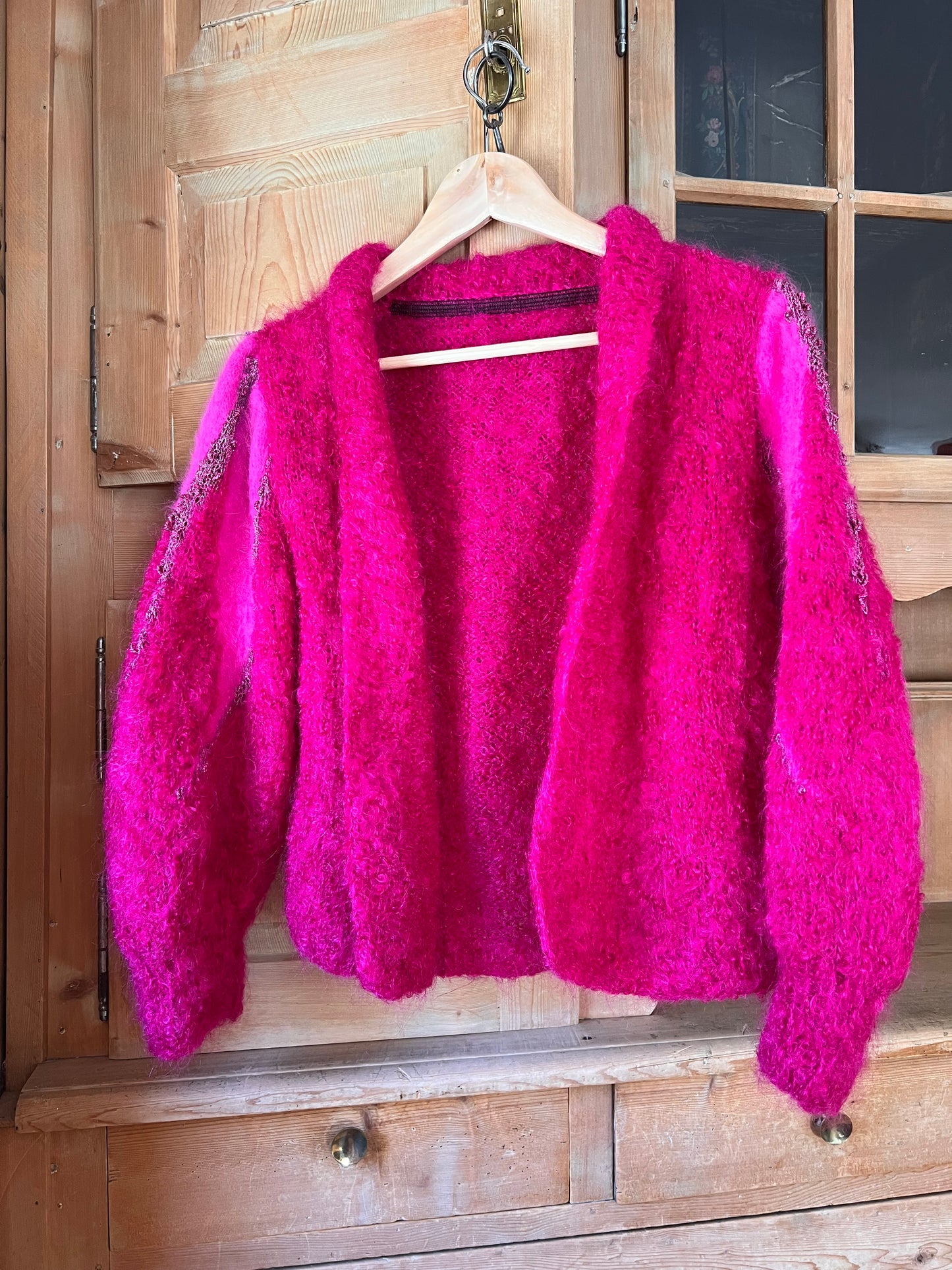 Vtg Pink Cardigan