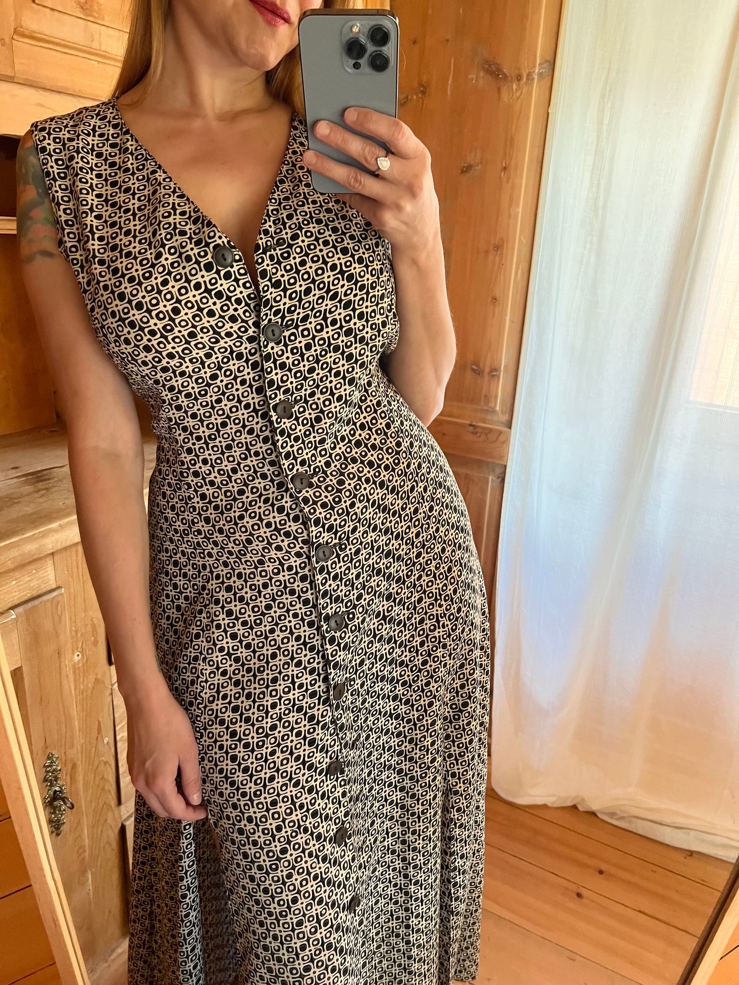 90s Viscose Dress