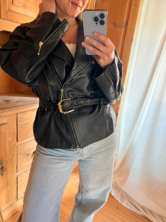 Vintage Soft Leather Jacket