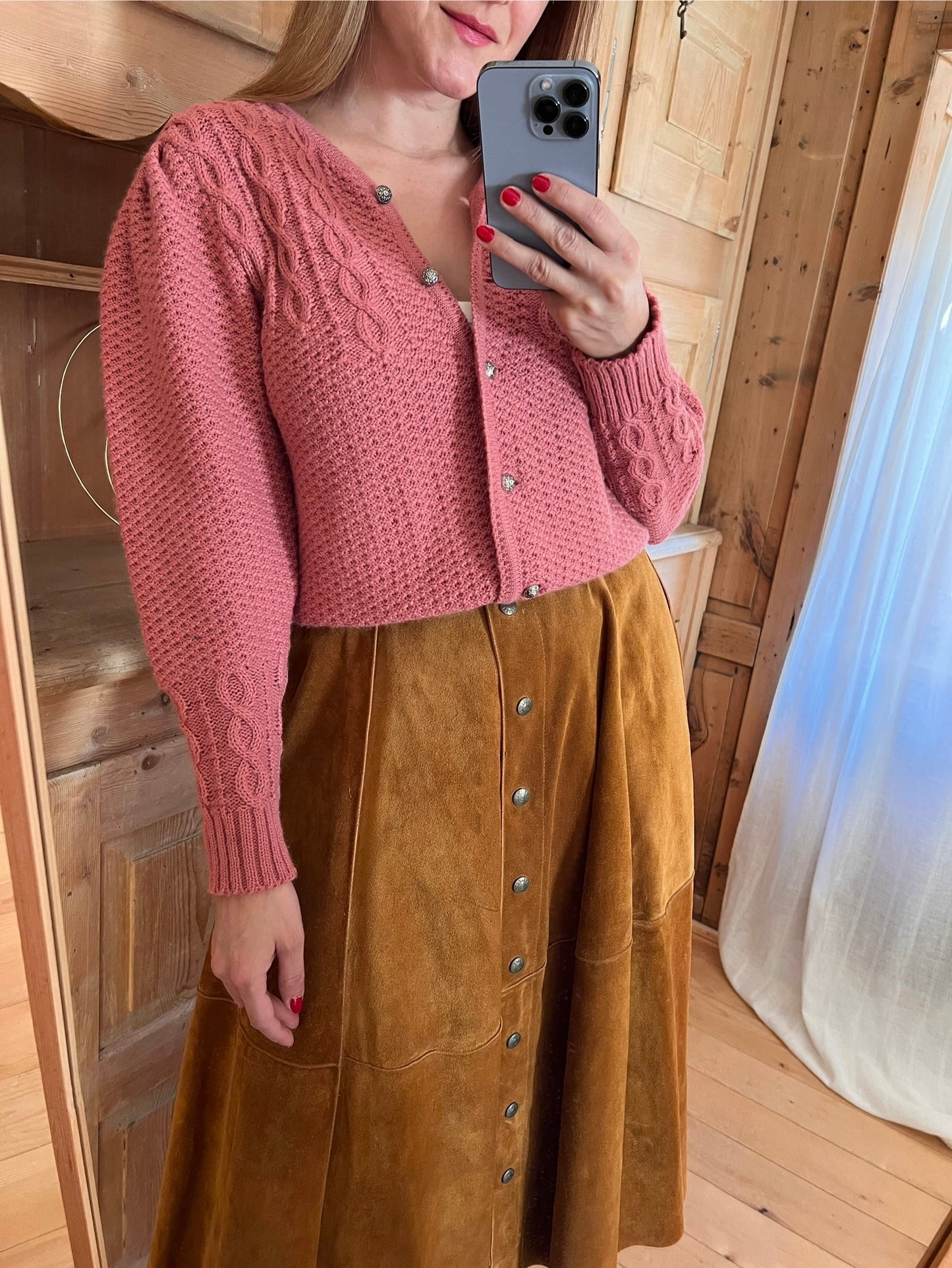 Blush Austrian Cardigan