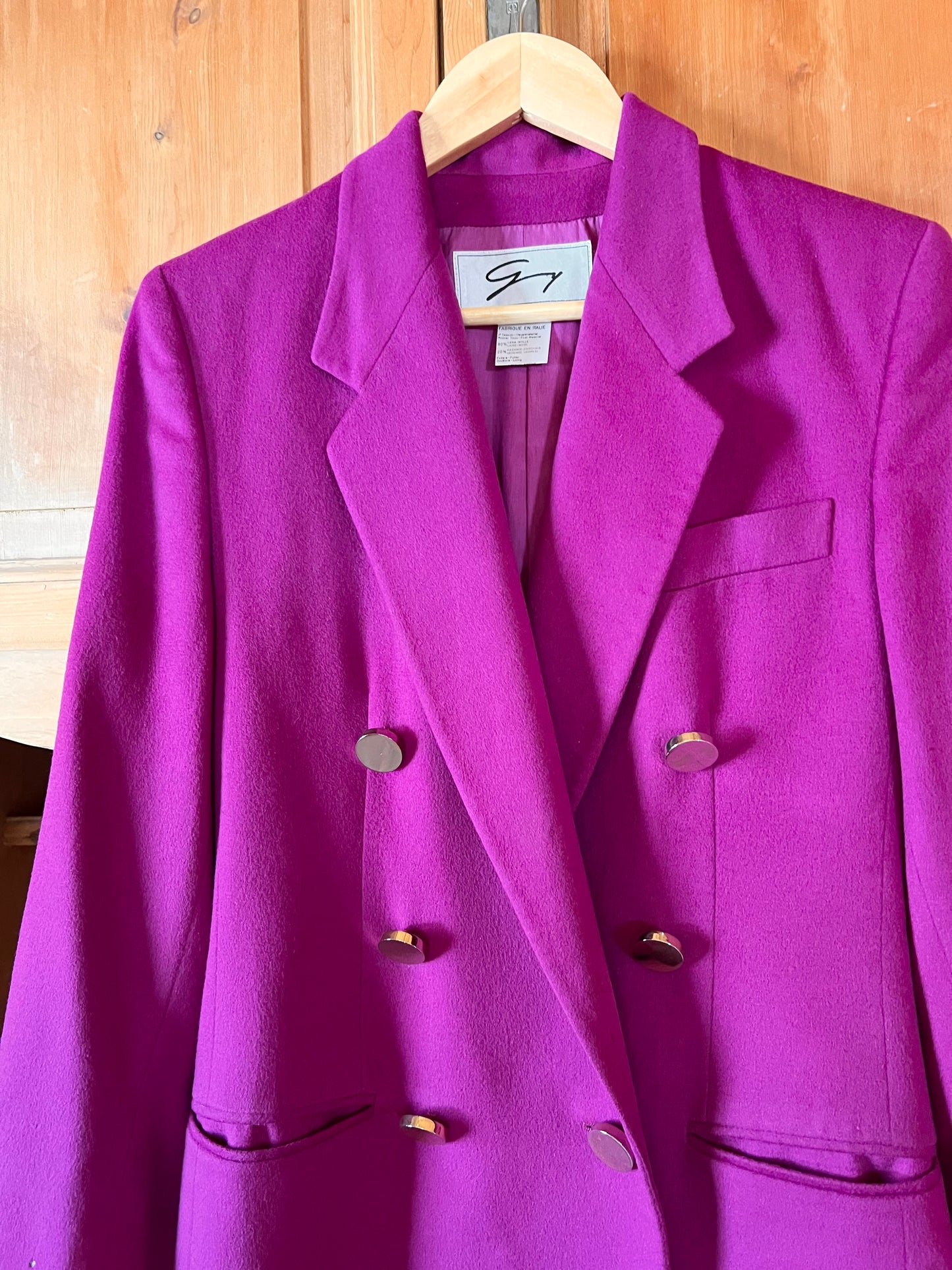 Genny Wool & Cashmere Blazer