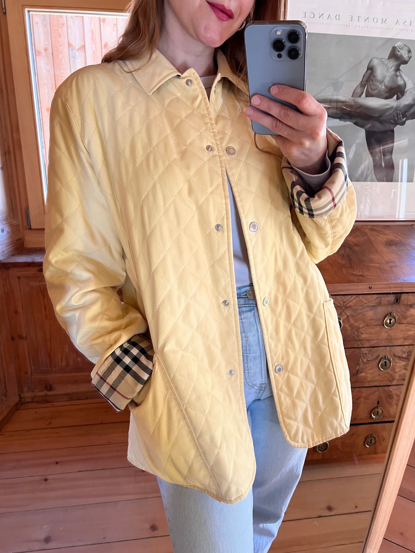 Burberry Light Yellow Jacket