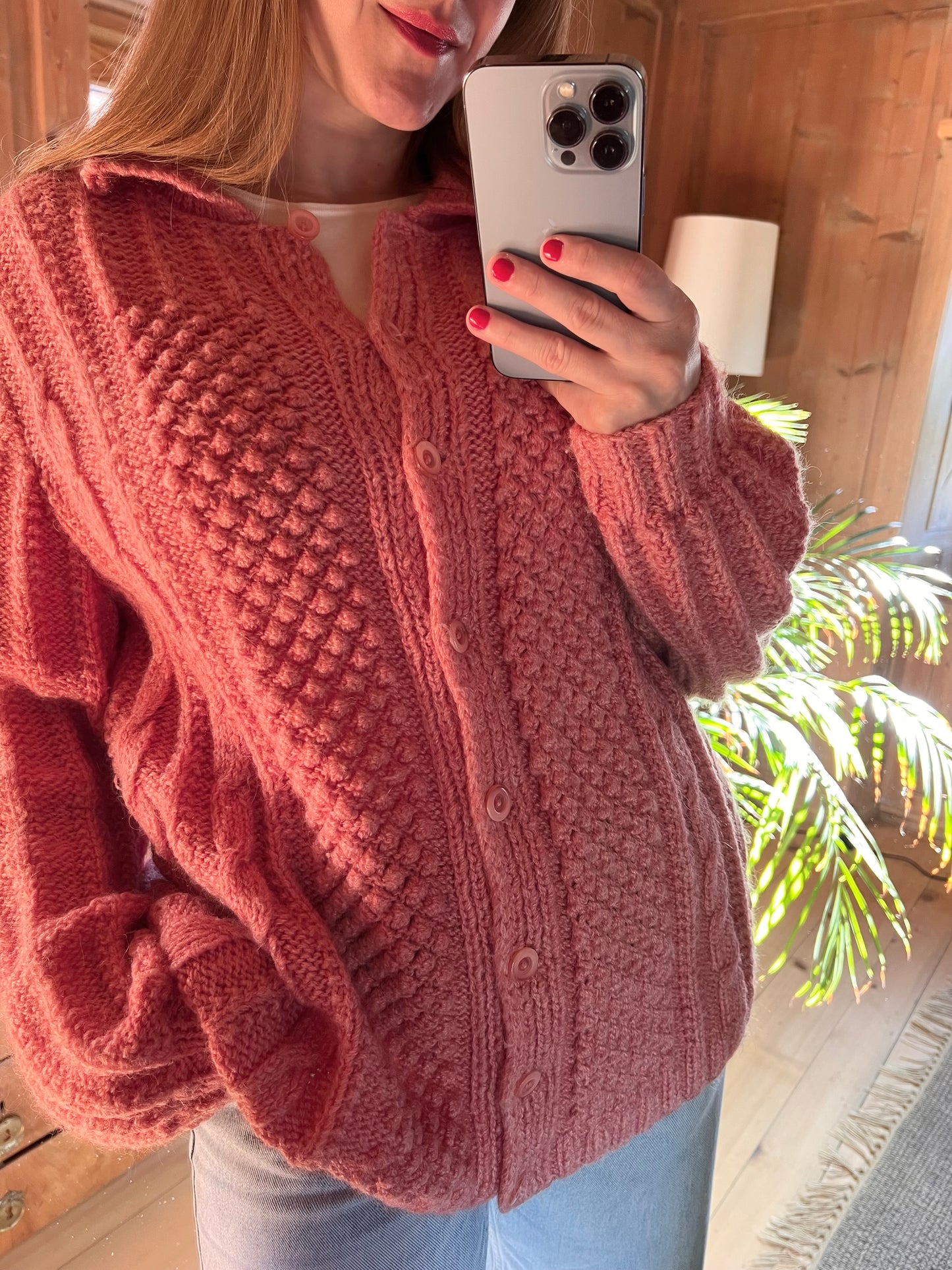 Blush Vintage Cardigan